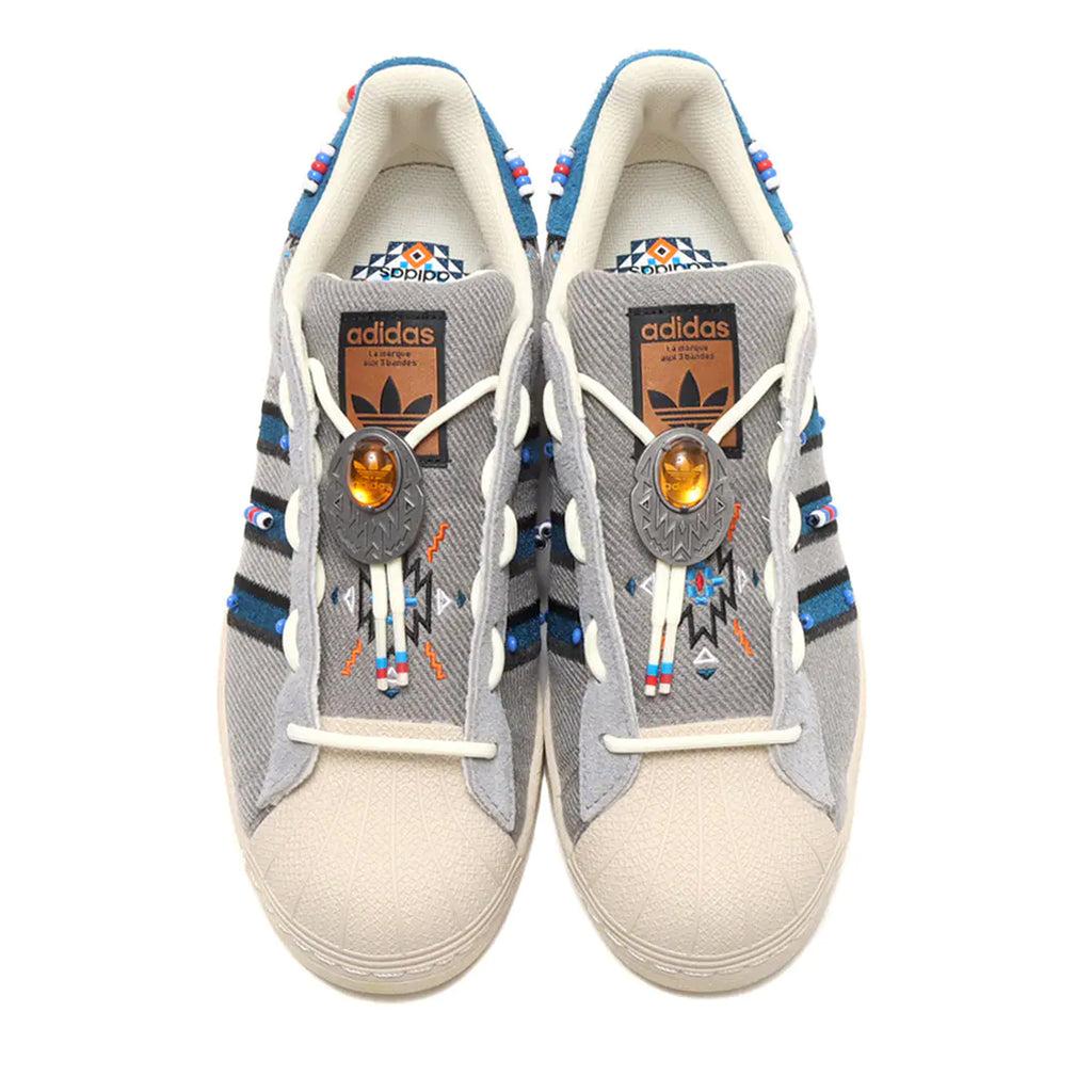 [S29064] Mens Adidas SUPERSTAR LACELESS