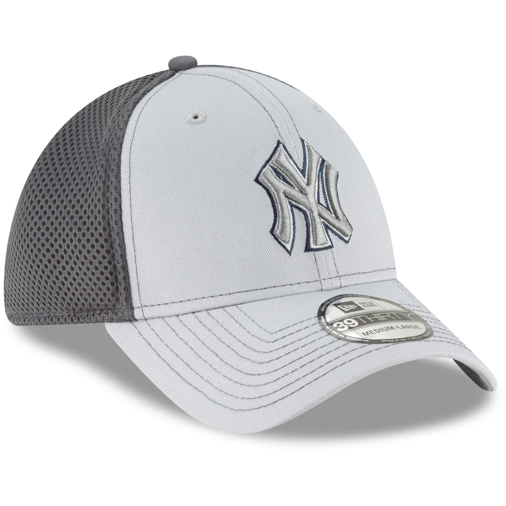 [11594971] Mens New Era MLB Grayed Out 3930 Flex - NY Yankees