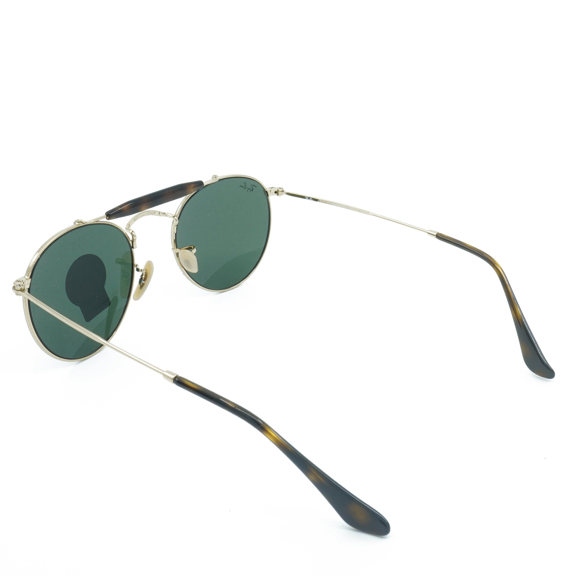 [RB3747-001_50] Mens Ray-Ban G-15 Round Sunglasses