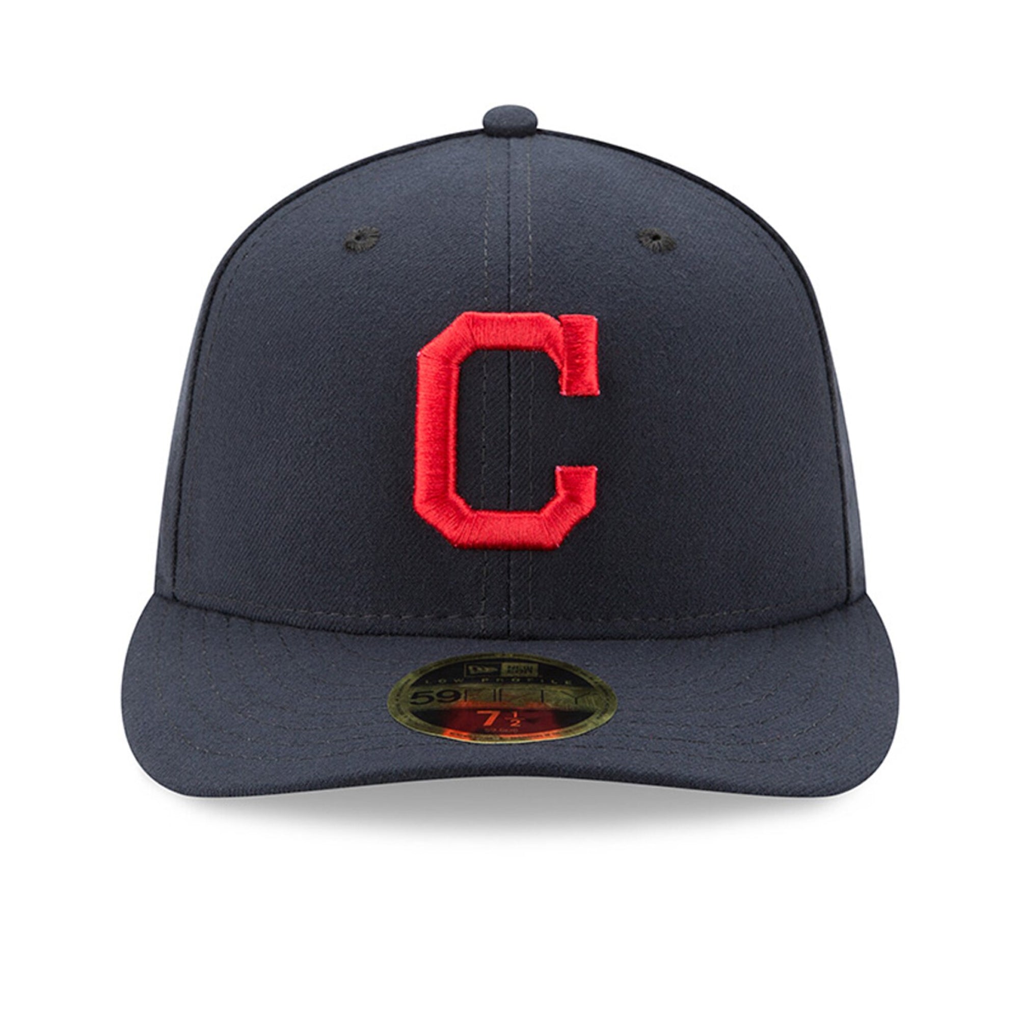 [70367450] Mens New Era MLB Low Profile Authentic 5950 - Cleveland Indians