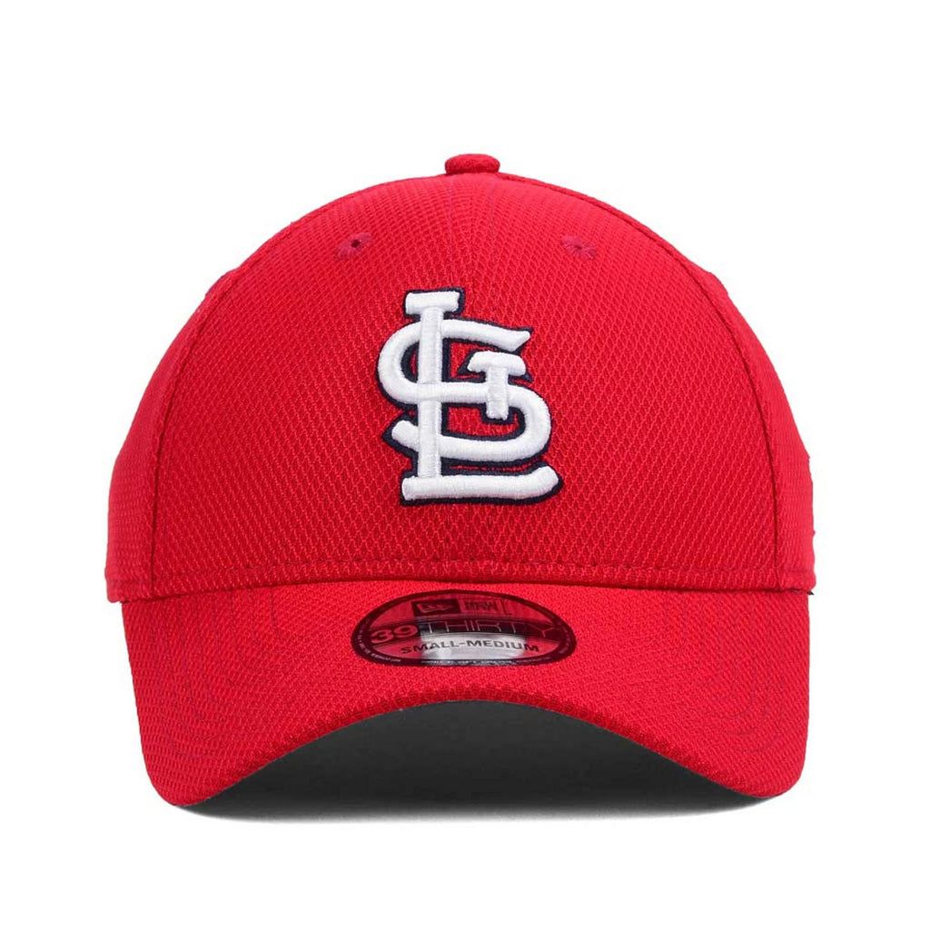 [11403309] Mens New Era MLB Diamond Era Classic 39Thirty Stretch Cap St. Louis Cardinals