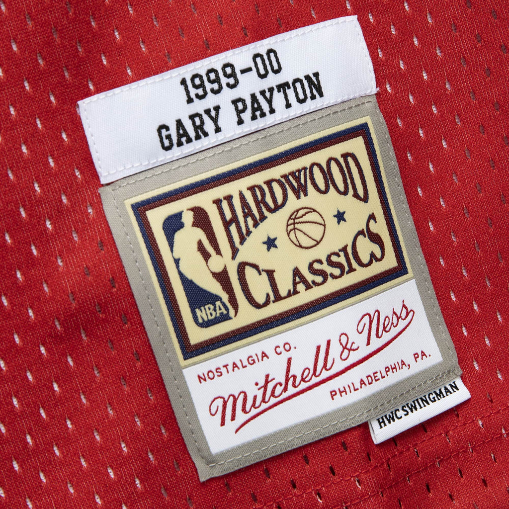 Mens Mitchell & Ness NBA Swingman Jersey Seattle Supersonics 1999 Gary Payton