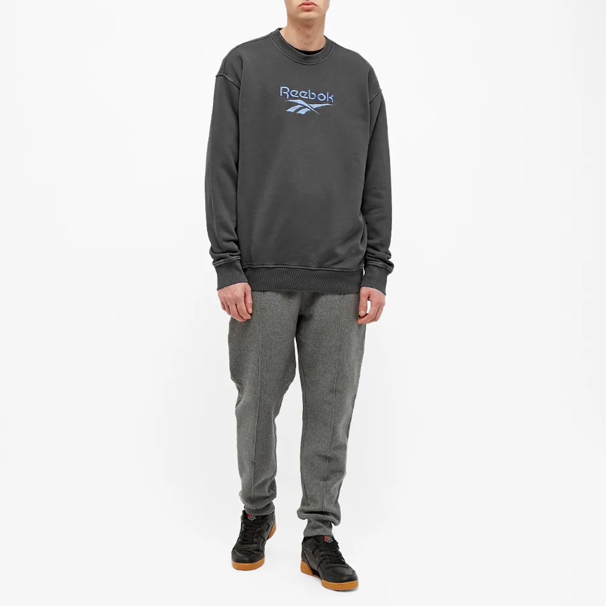 [FK2474] Mens Reebok CL Premium Vector Crew