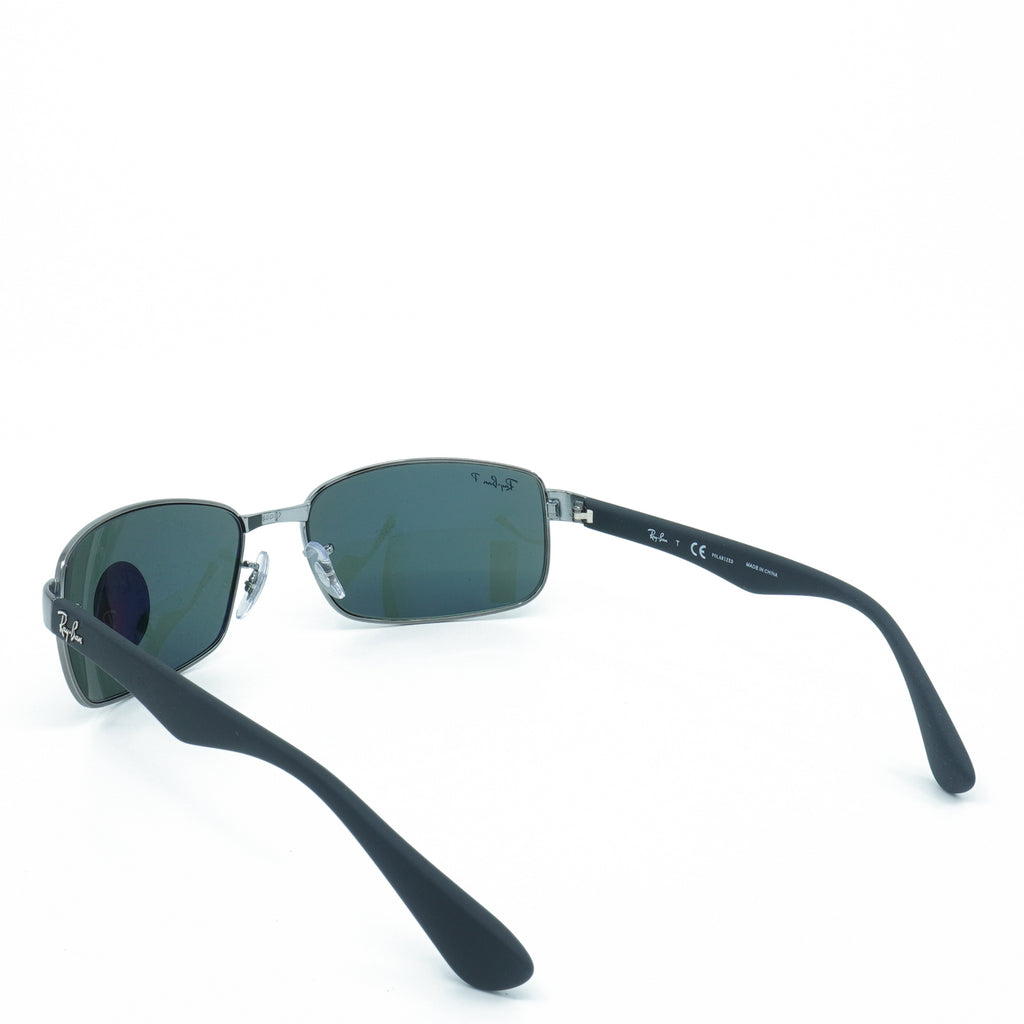 [RB3478-004/58_60] Mens Ray-Ban Rectangular Polarized Sunglasses
