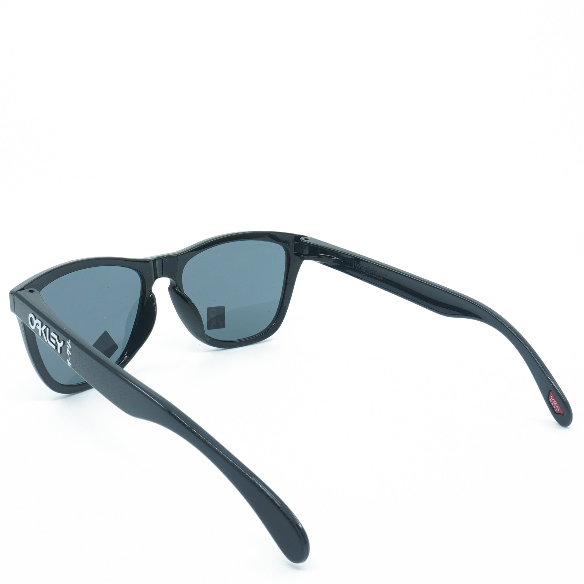 [OO9245-B5] Mens Oakley Frogskins (A) Sunglasses - Polished Black/Prizm Grey