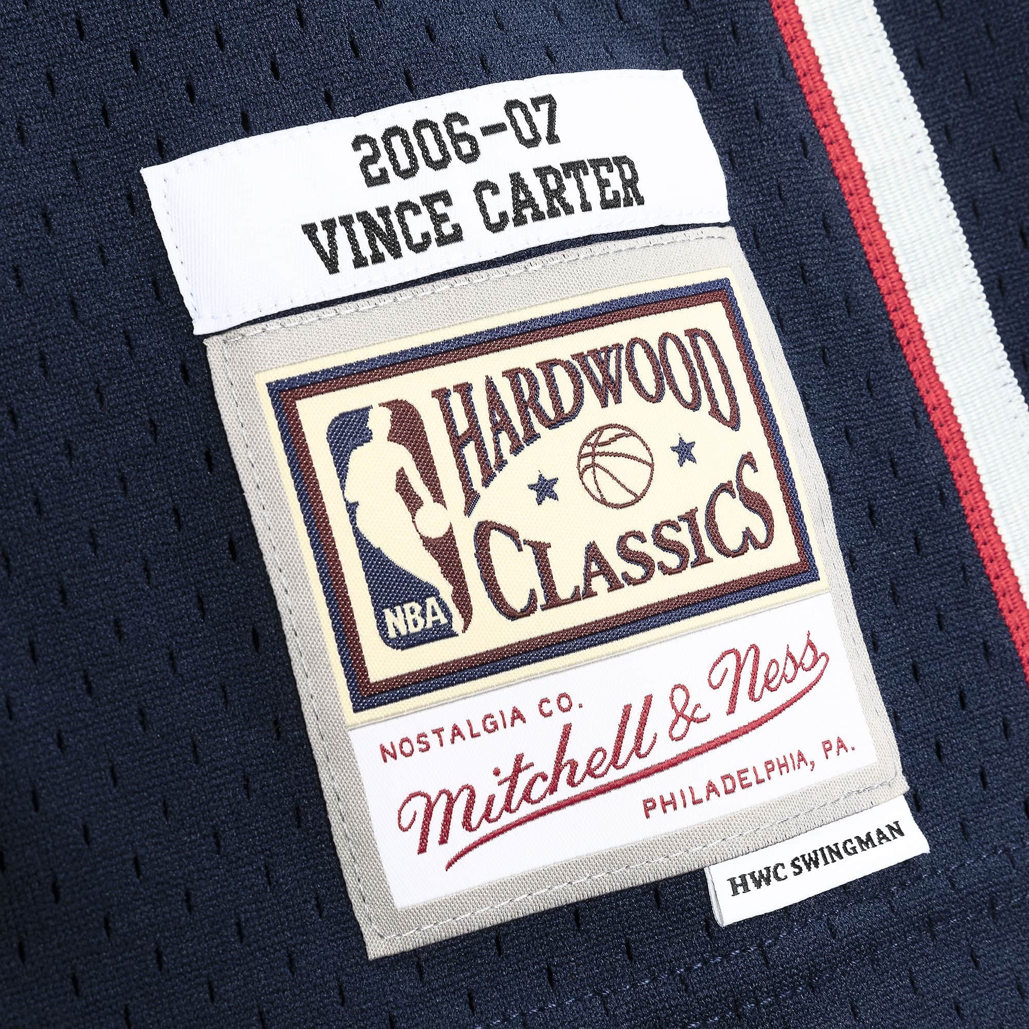 Mens Mitchell & Ness NBA Swingman Jersey NJ Nets 06 Vince Carter