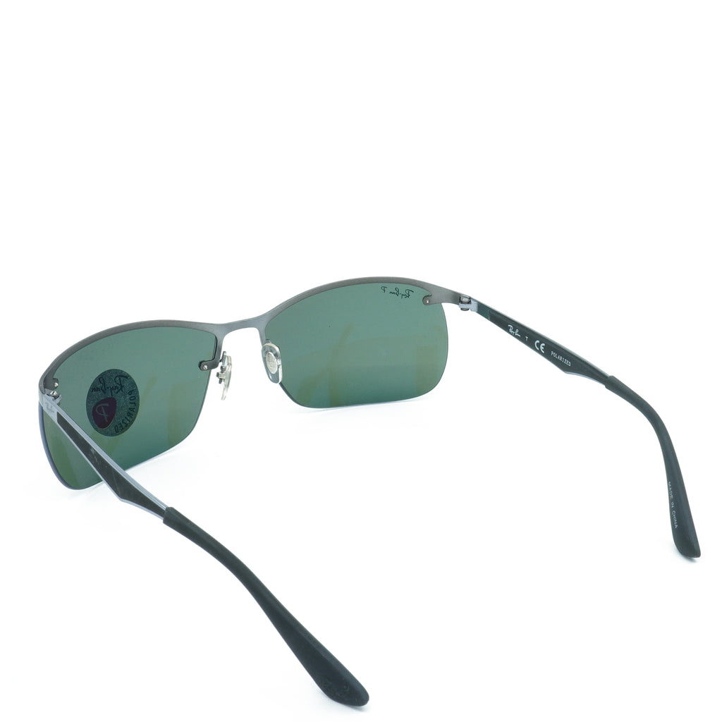 [RB3550-029/9A_64] Mens Ray-Ban Rectangular Polarized Sunglasses