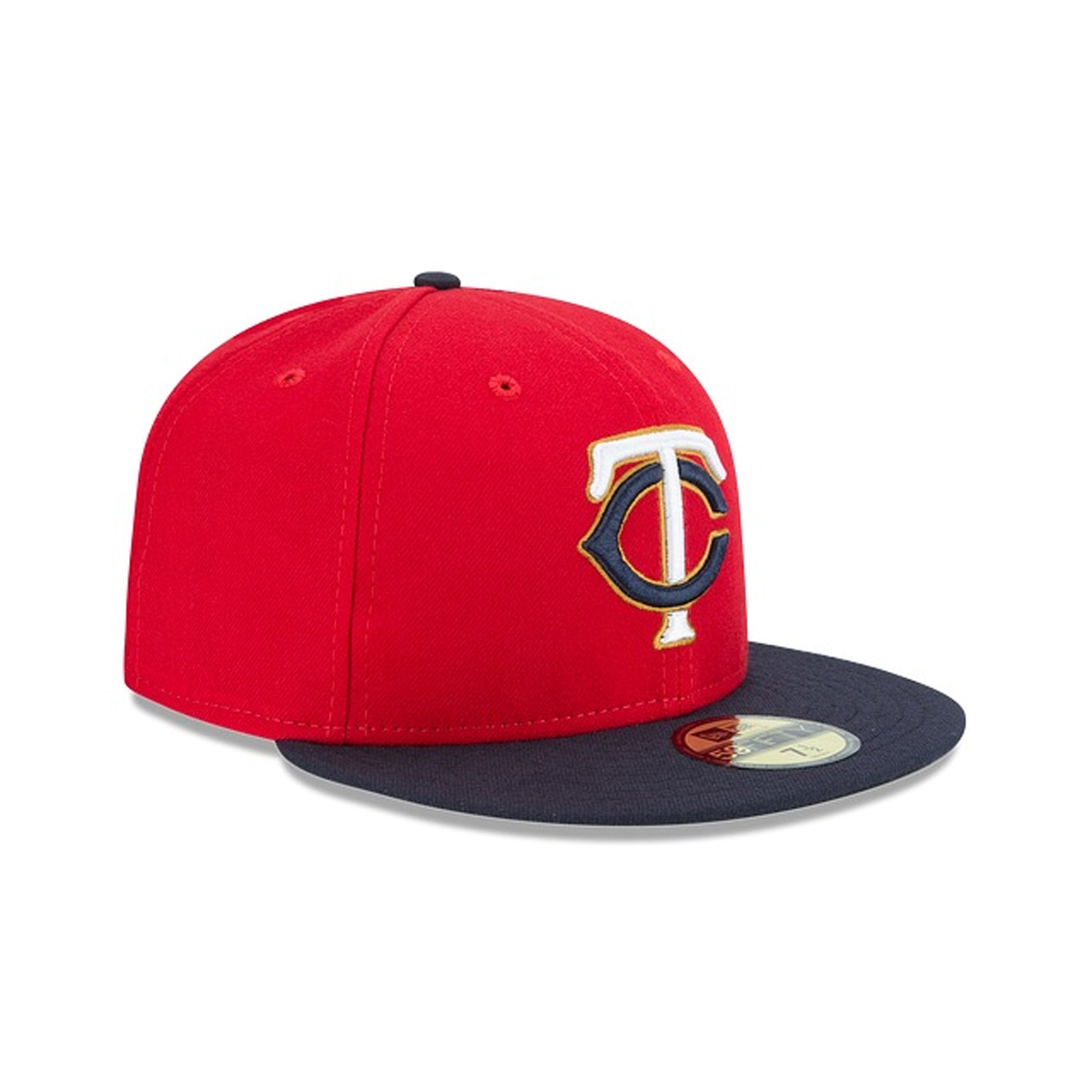 [70308453] Mens New Era MLB Authentic On-Field 59Fifty Fitted - Minnesota Twins