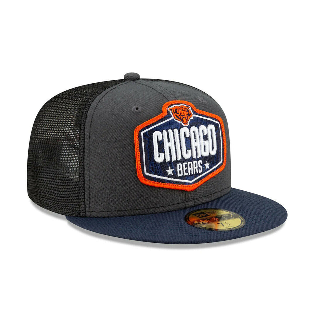 [60139103] Mens New Era NFL Authentic 2021 Draft 59Fifty Fitted - Chicago Bears