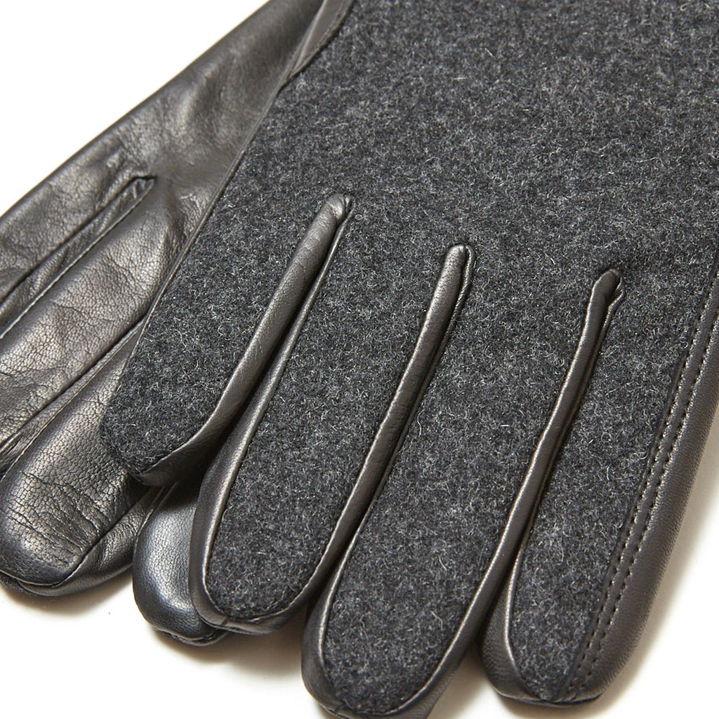 [PG0119-001] Mens Polo Ralph Lauren WOOL AND LEATHER HYBRID GLOVES
