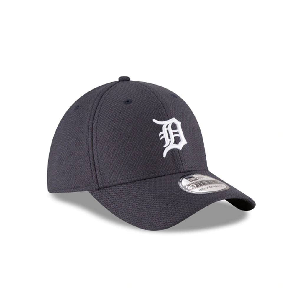 [11403324] Mens New Era MLB Diamond Era 39Thirty Stretch Fit - Detroit Tigers