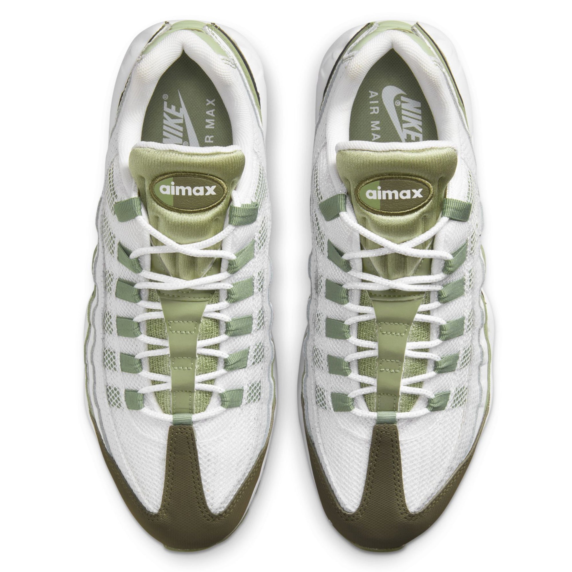 [FD0780-100] Mens Nike Air Max 95 'White Olive'