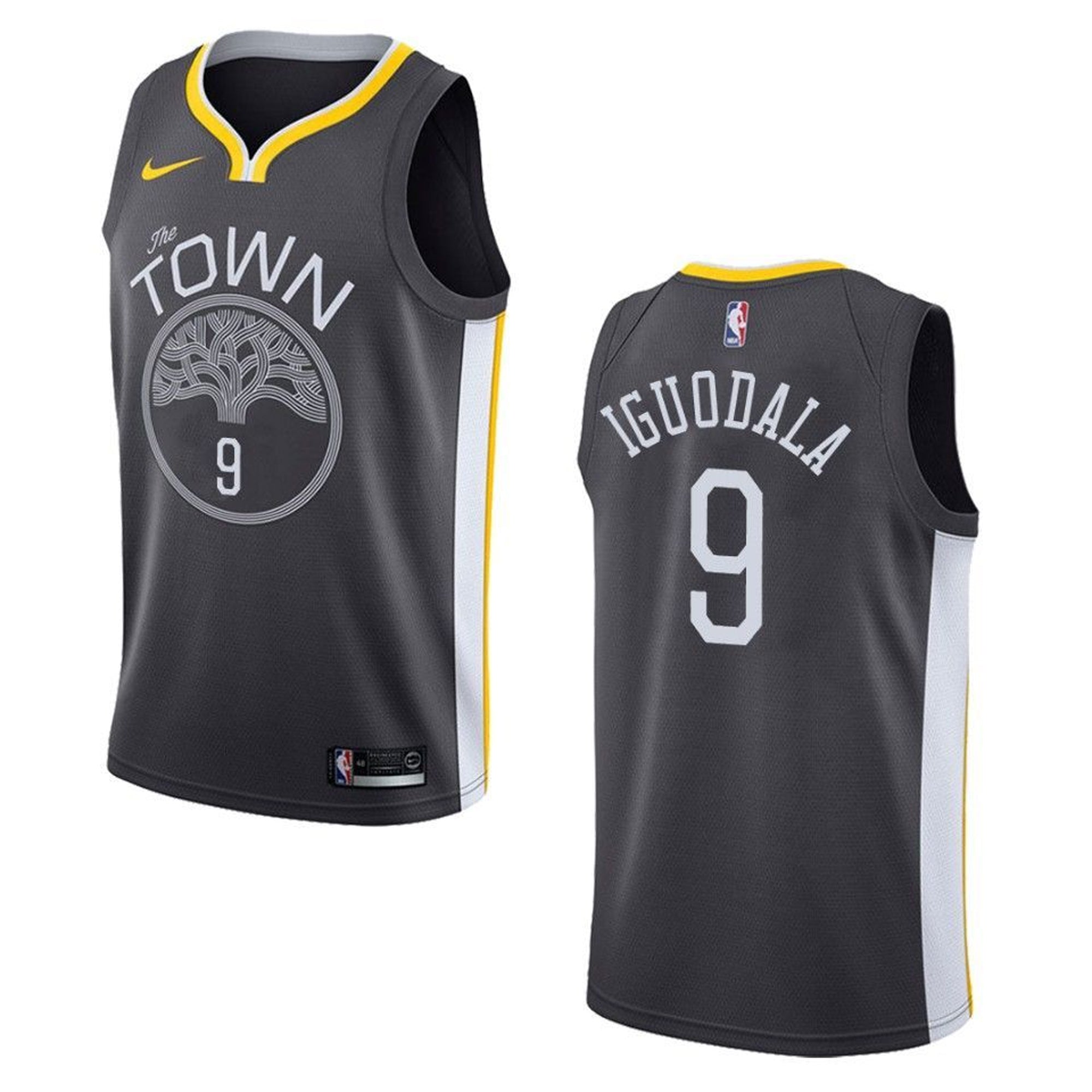[877205-065] Mens Nike NBA GS Warriors Andre Iguodala Statement Swingman Jersey