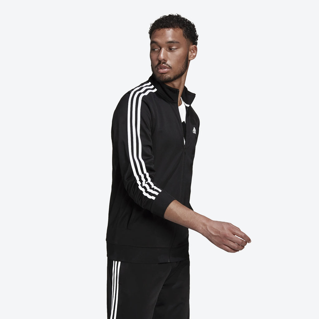 [H46099] Mens Adidas 3 Stipe Tricot Track Jacket