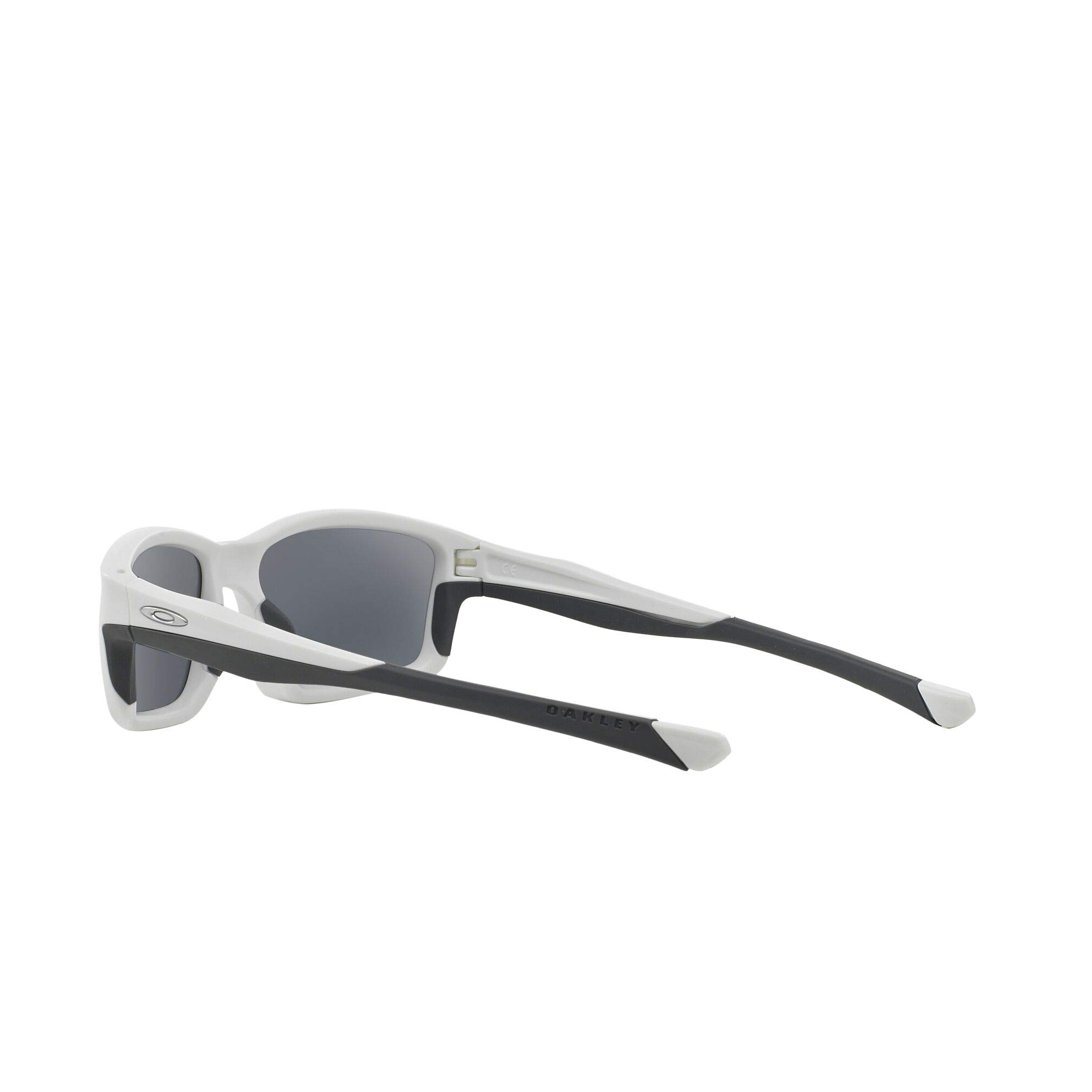 [OO9247-07] Mens Oakley Chainlink Polarized Sunglasses - Matte White/Grey