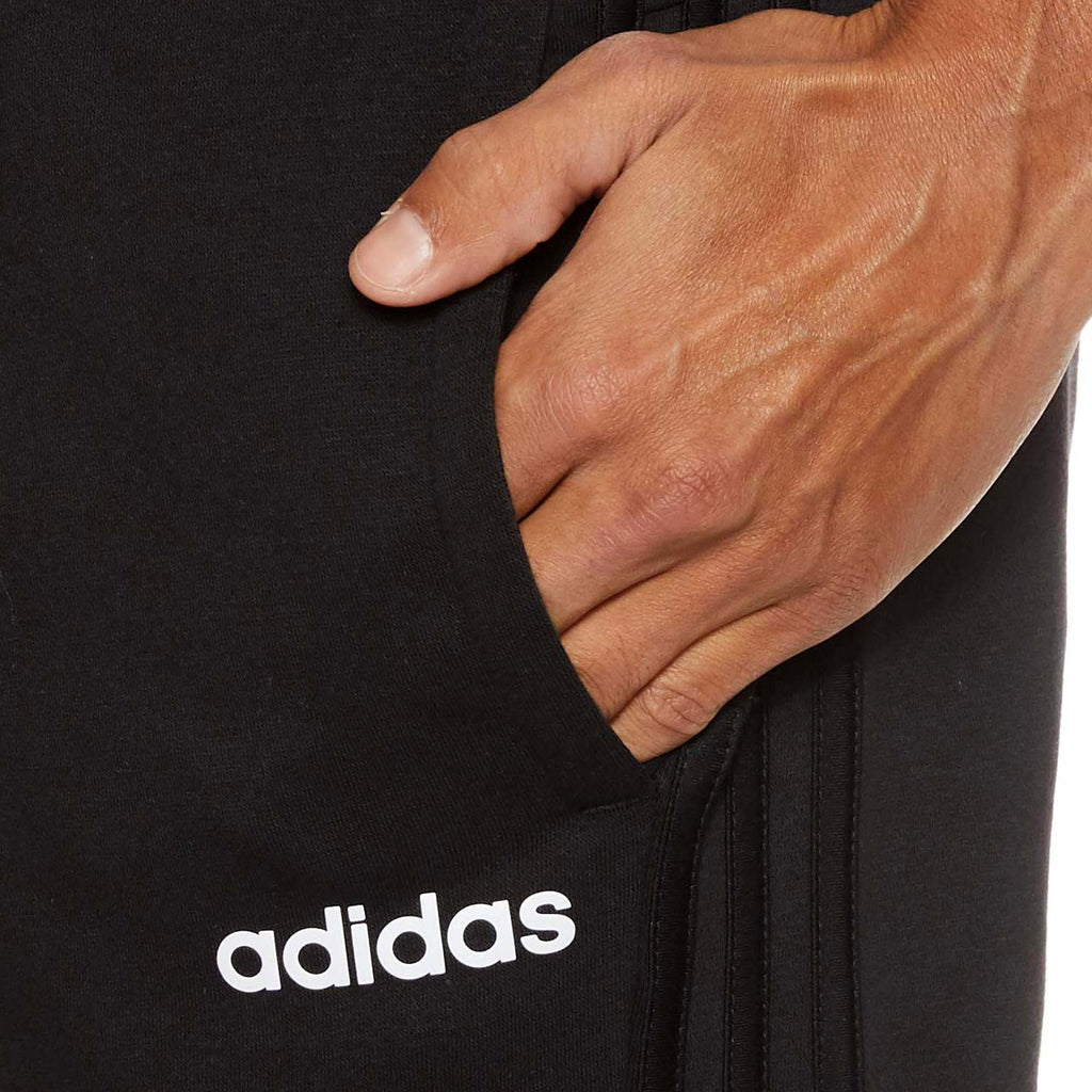 [EI4898] Mens Adidas Essentials 3 Stripes Fleece Pants