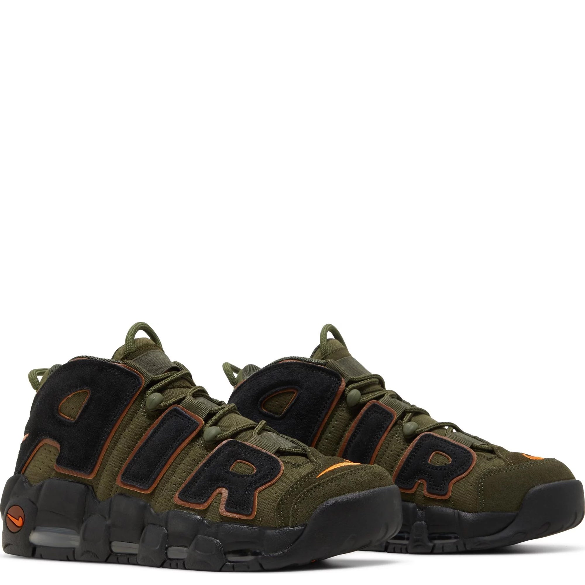 [DX2669-300] Mens Nike Air More Uptempo 96 'Cargo Khaki Alpha Orange'