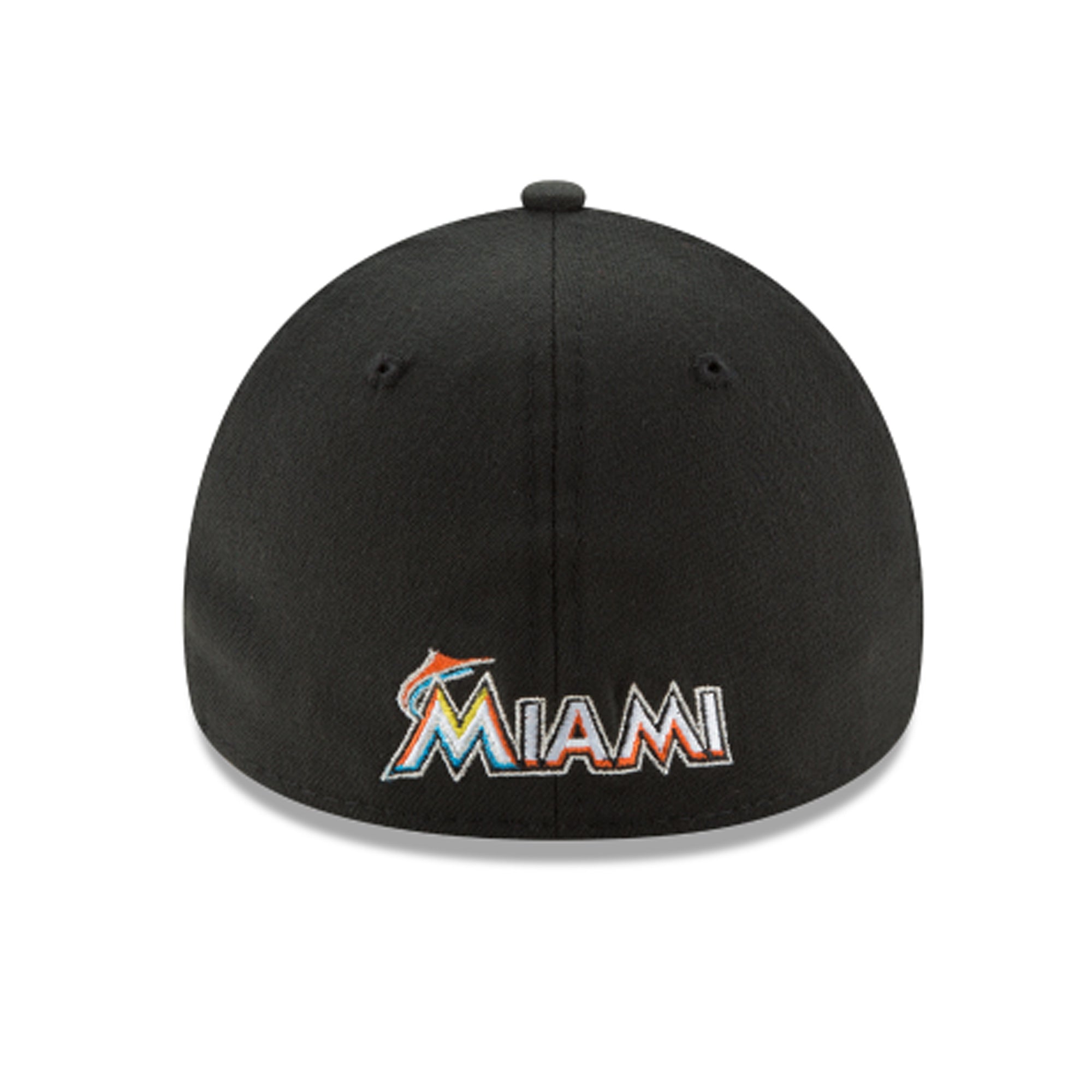 [10975814] Mens New Era MLB 39Thirty Flex Fit Cap - Miami Marlins