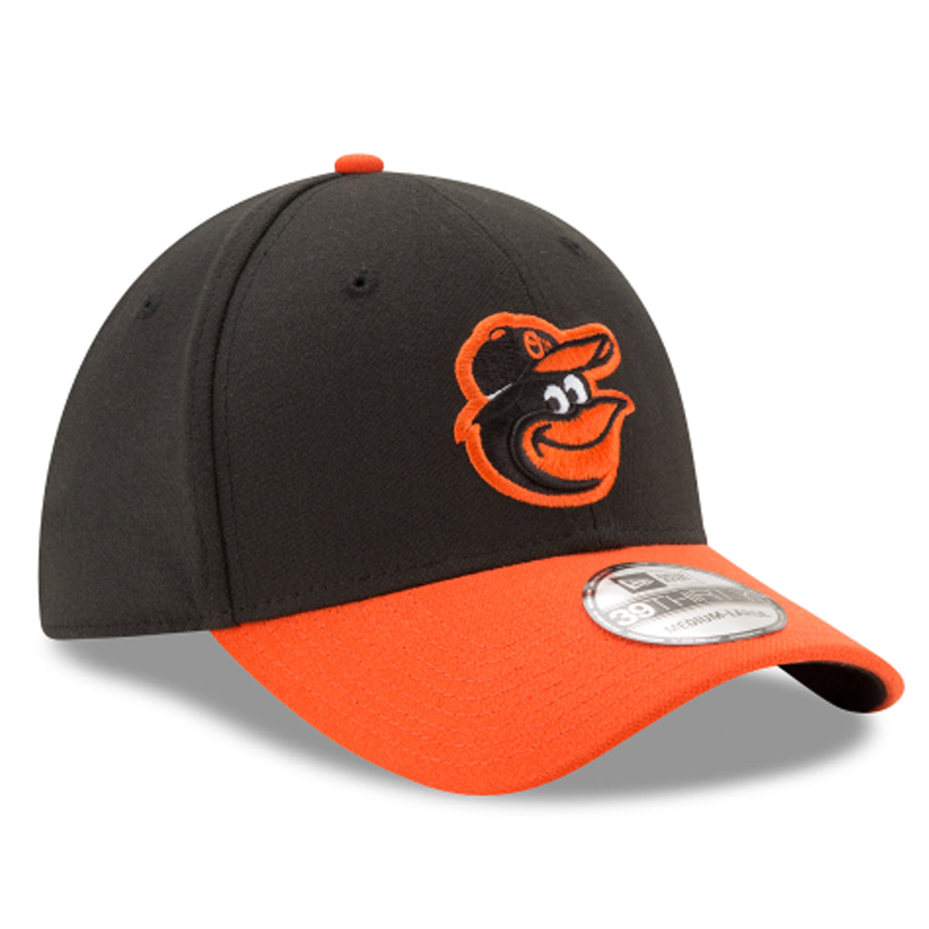 [10975837] Mens New Era MLB 39Thirty Flex Fit Cap - Baltimore Orioles