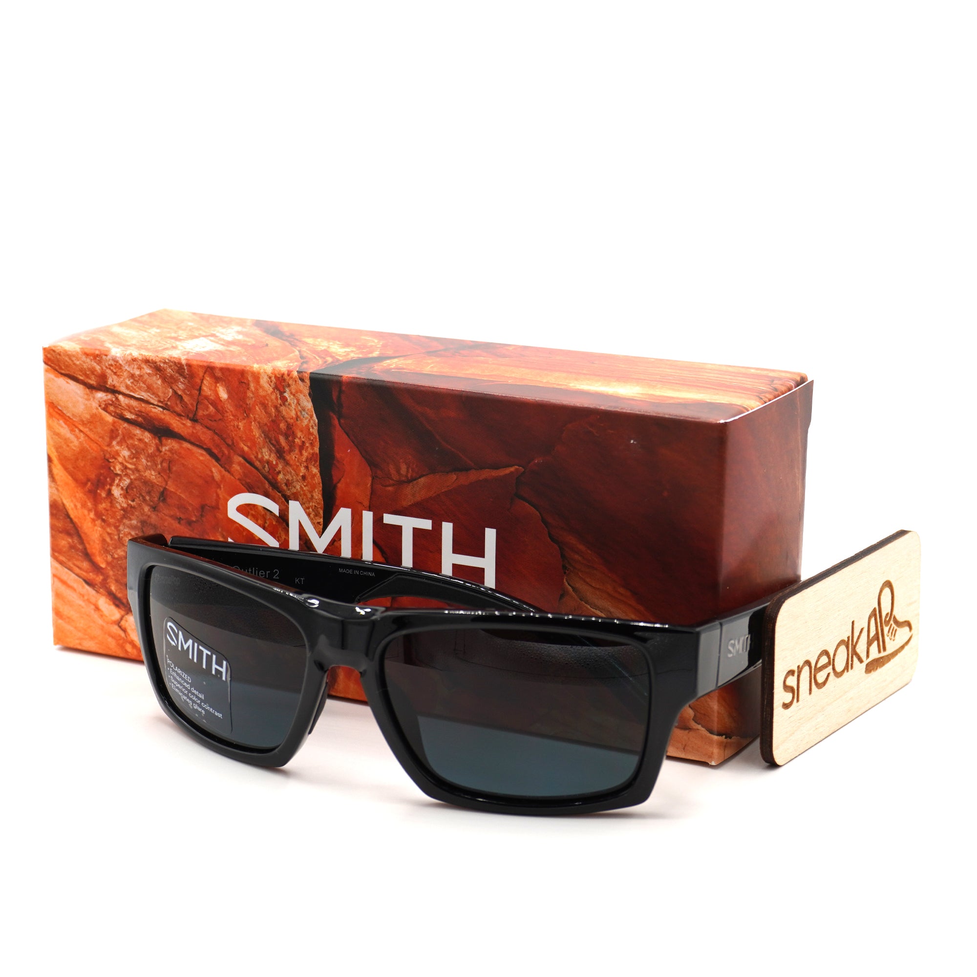 [200670807566N] Mens Smith Optics Outlier 2 Polarized Sunglasses