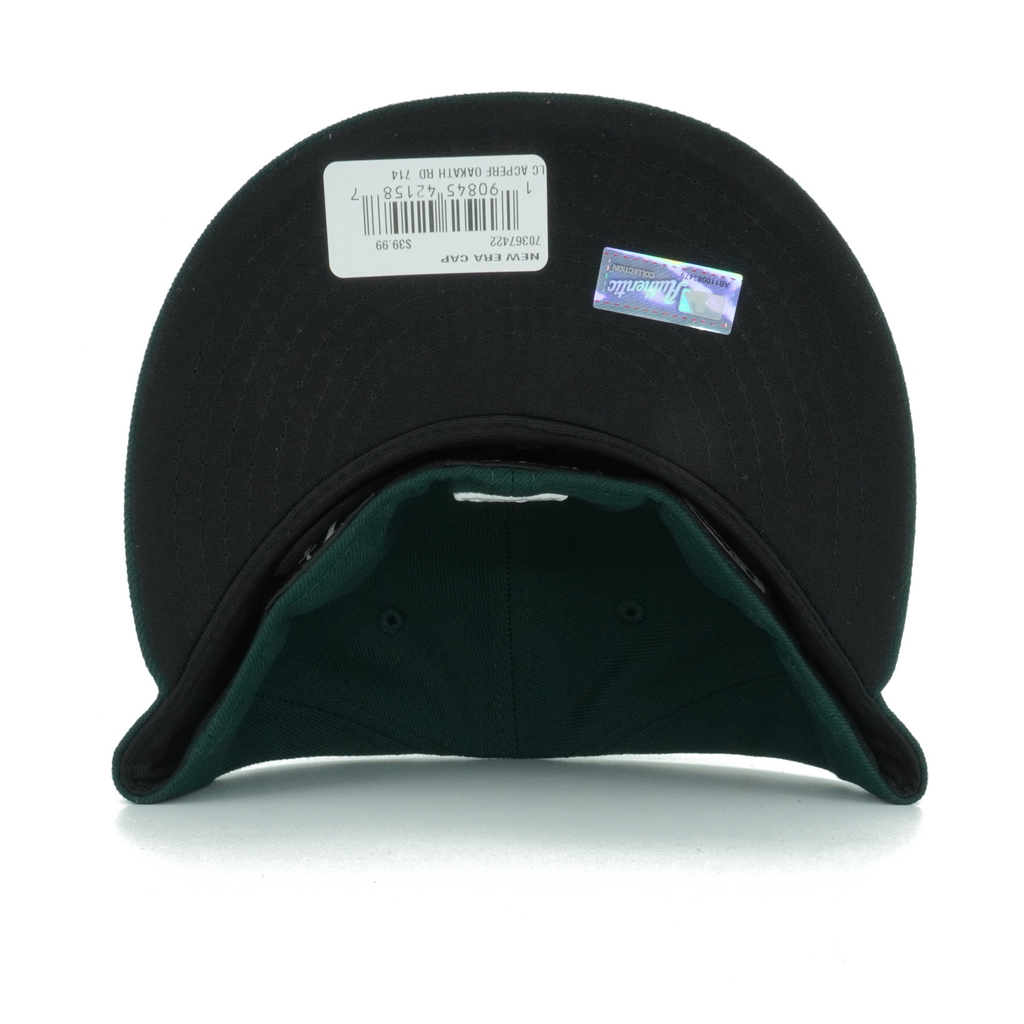 [70367422] Mens New Era MLB Low Profile Authentic 5950 - Oakland Athletics Road '17