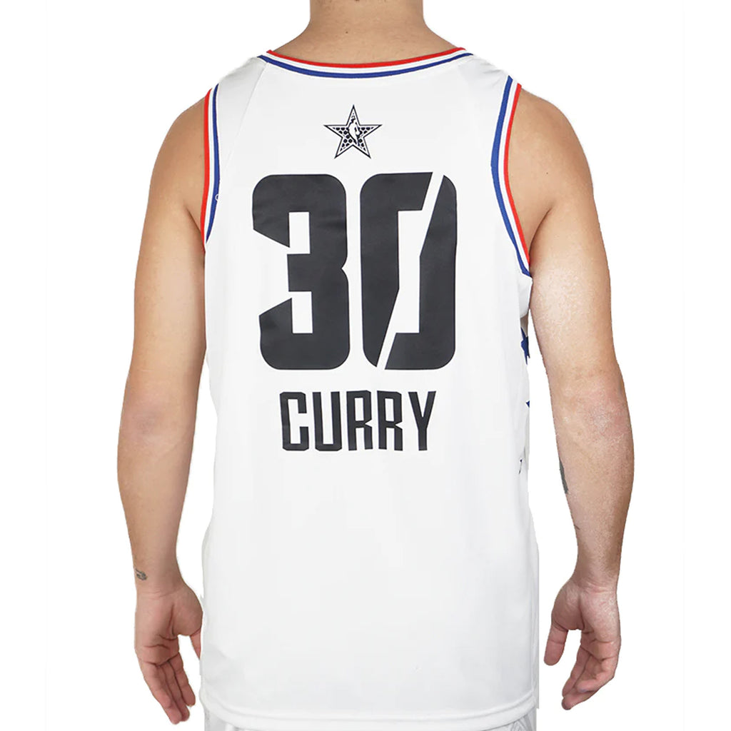 [BV3574-101] Mens Air Jordan NBA GSW Curry All-Star Edition Swingman Jersey