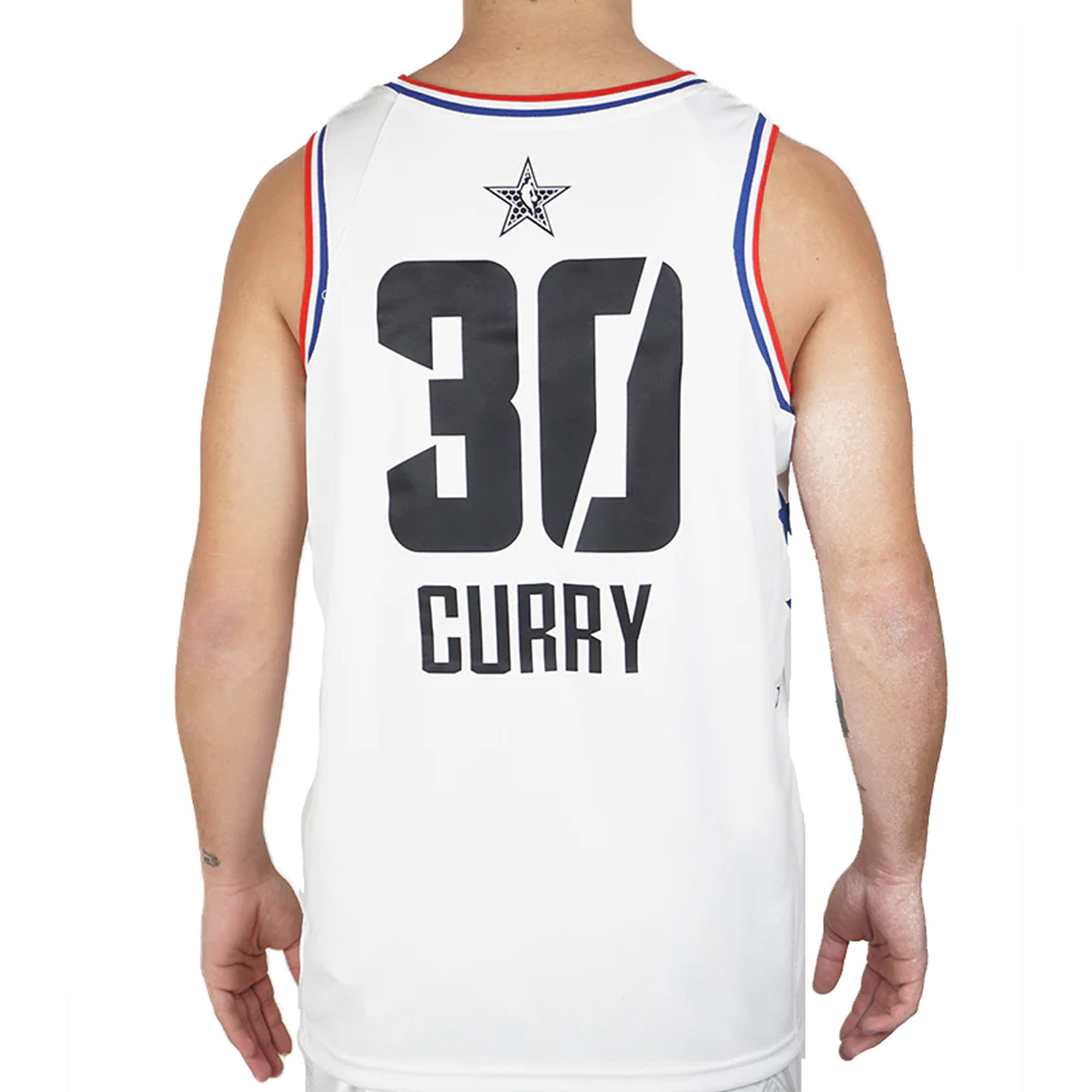 [BV3574-101] Mens Air Jordan NBA GSW Curry All-Star Edition Swingman Jersey