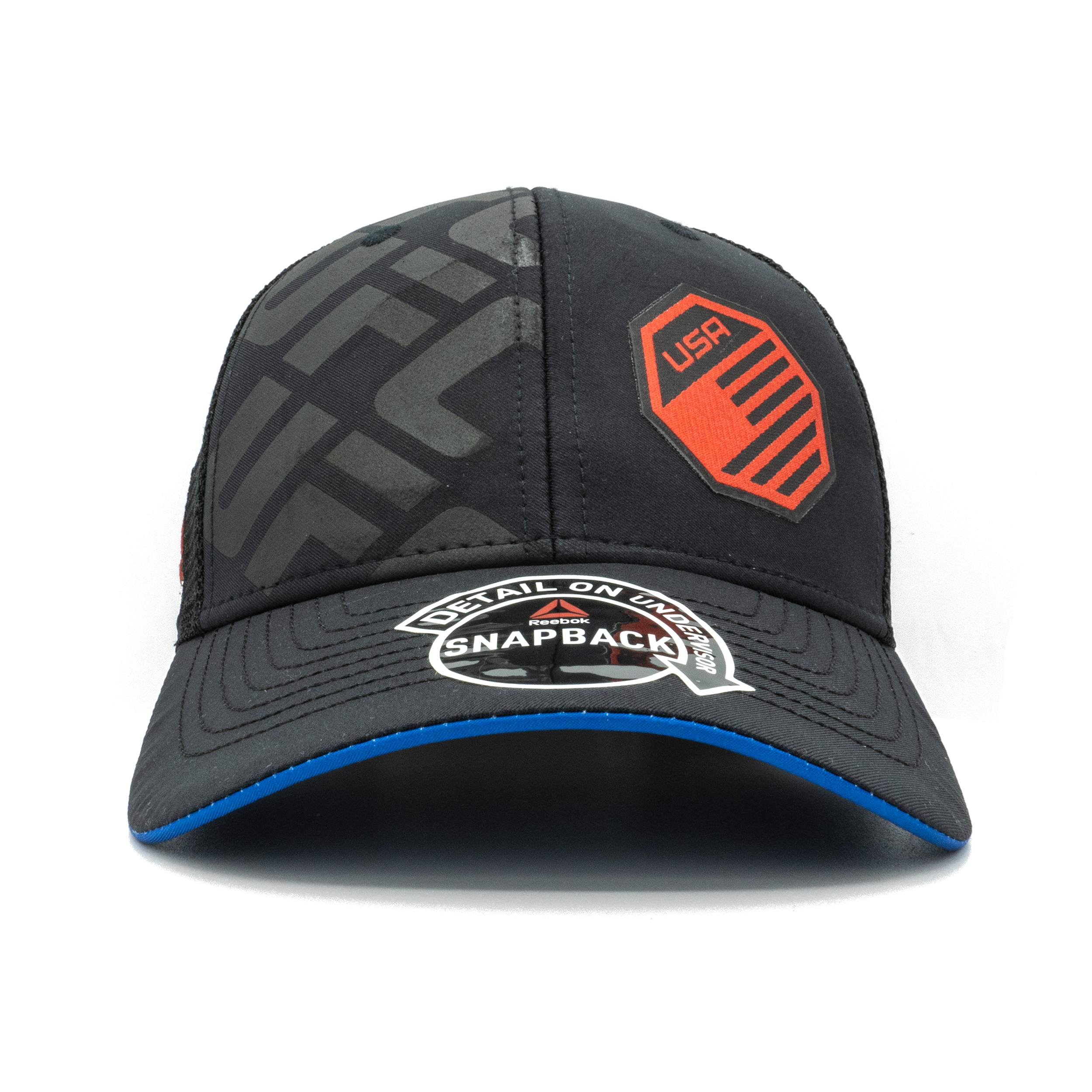 [AX0015] Mens Reebok UFC USA Mesh Trucker Snapback Hat