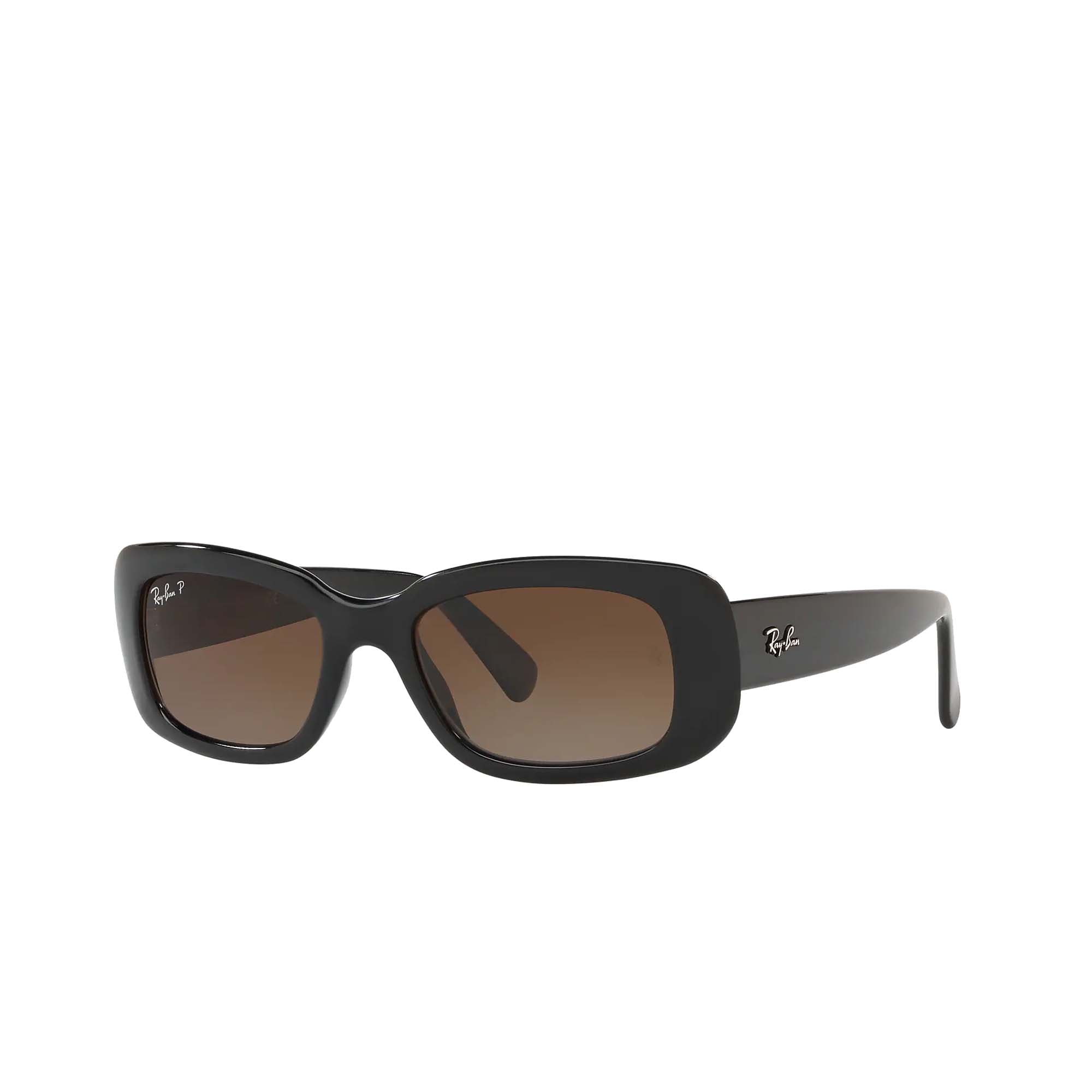 [RB4122-601/T5_50] Womens Ray-Ban Rectangle Polarized Sunglasses