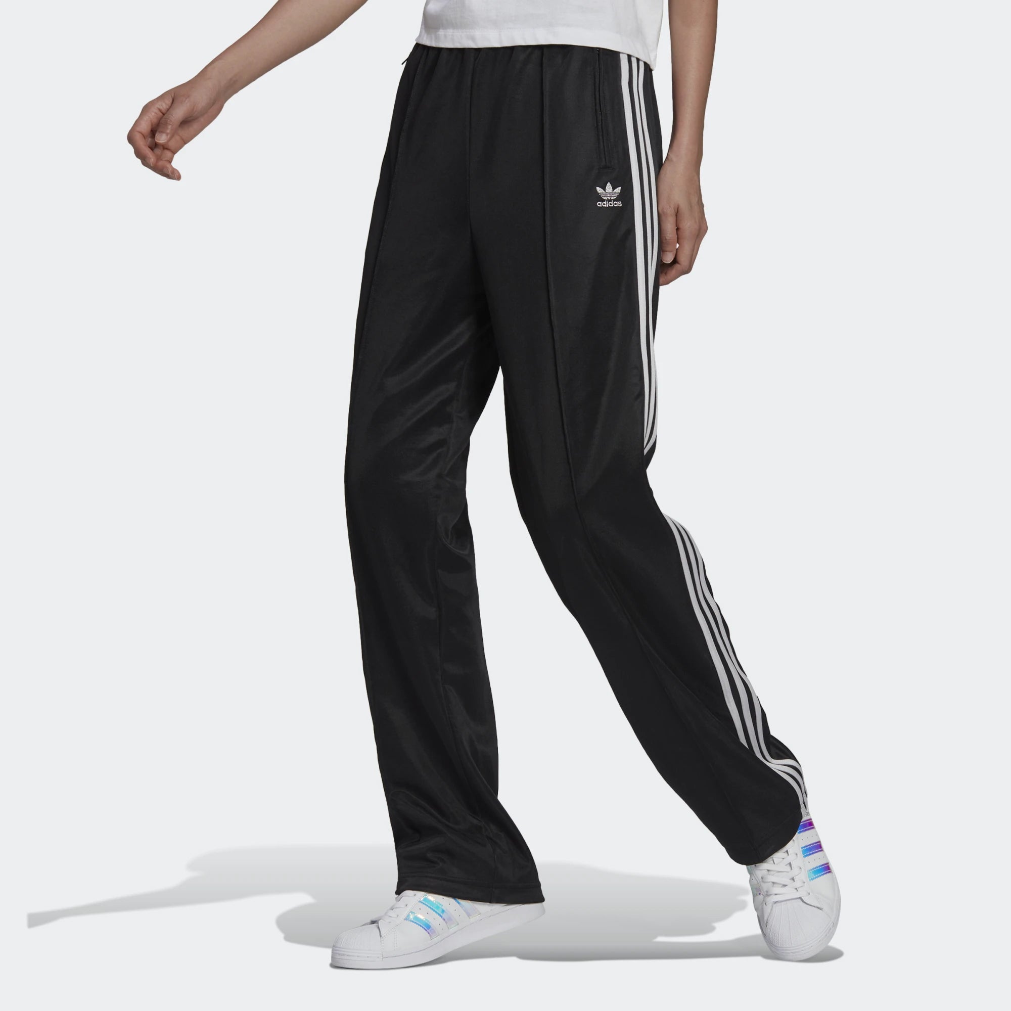 [HF7528] Womens Adidas Originals Adicolor Classics High-Shine Straight-leg Track Pants