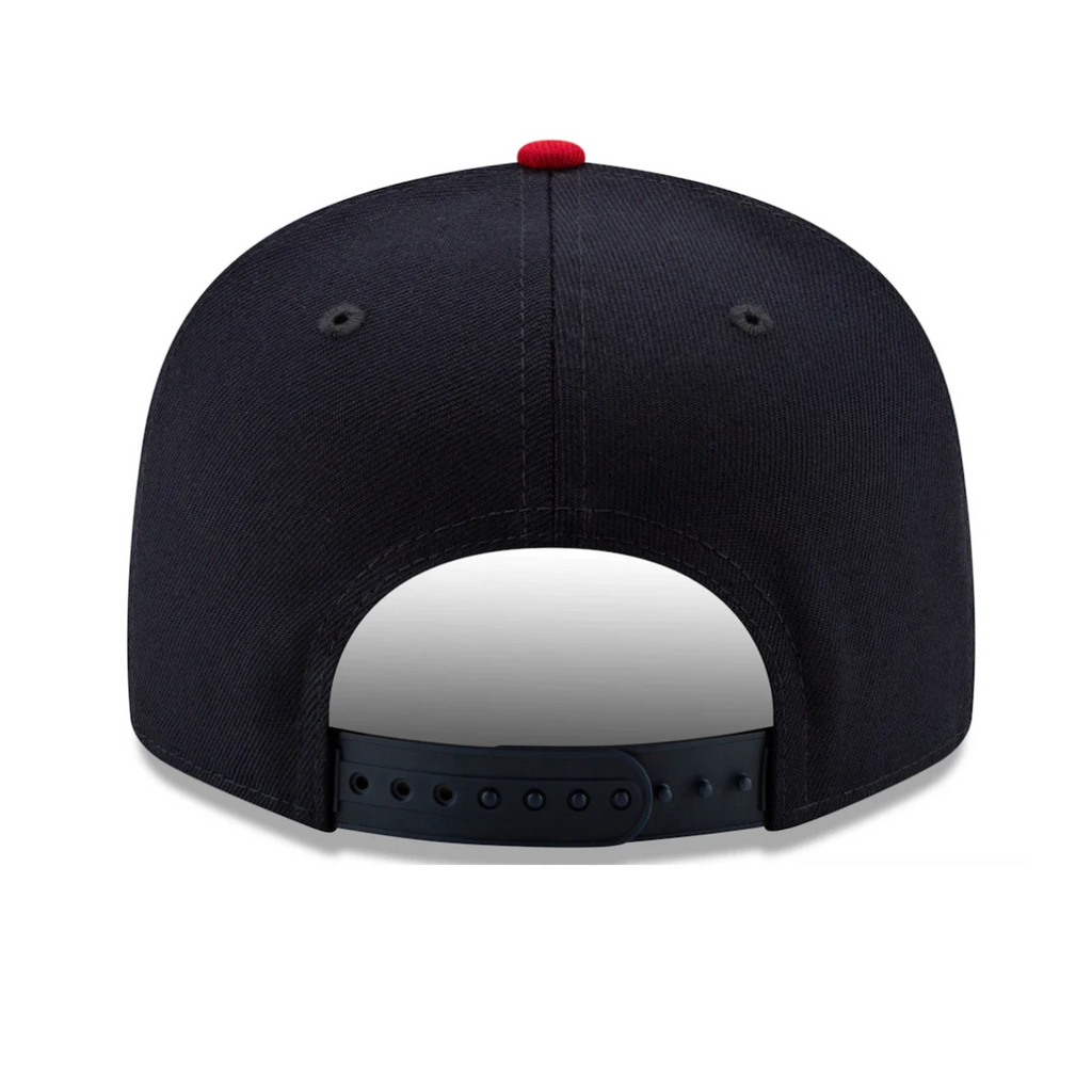 [11941935] Mens New Era MLB 9Fifty Snapback - Cleveland Indians