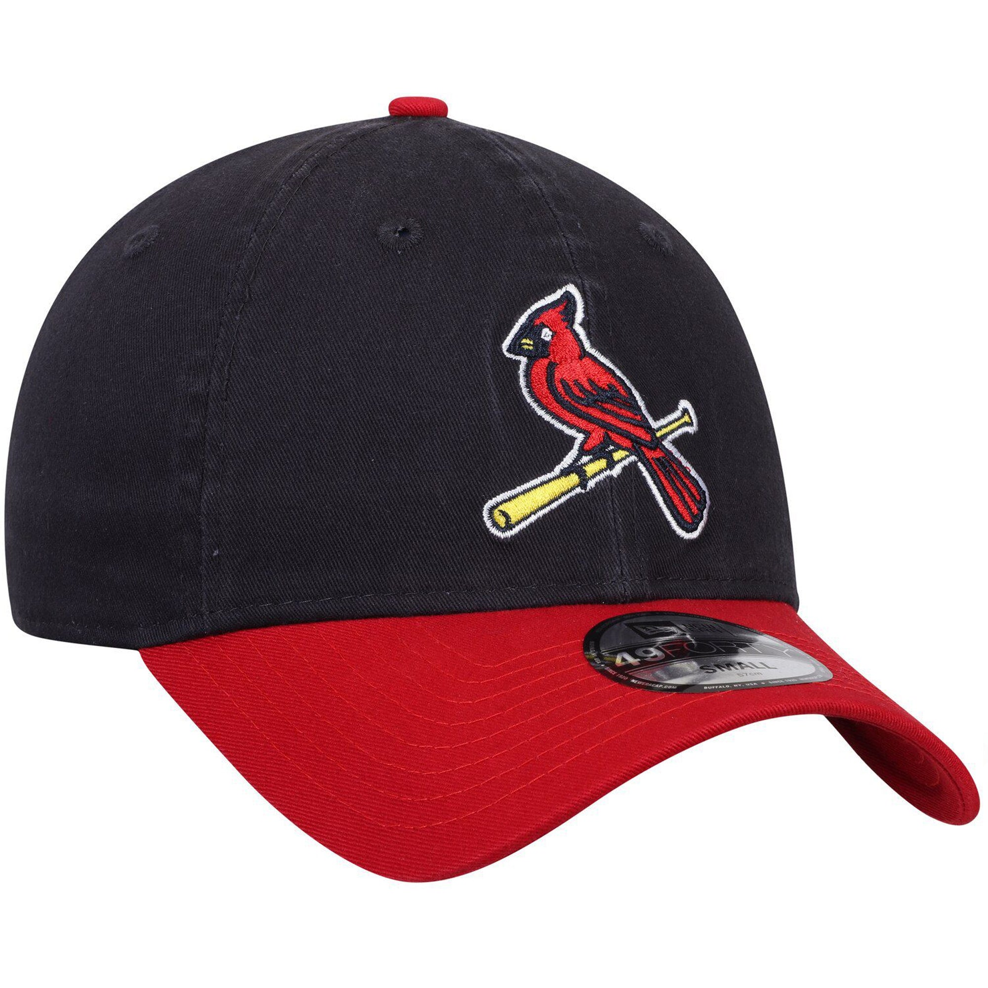 [11605696] Mens New Era MLB Core Fit 49Forty Fitted - St Louis Cardinals