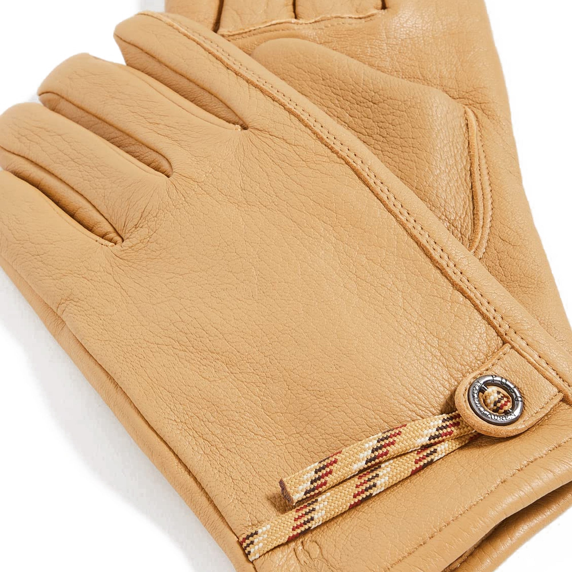 [PG0109-750] Mens Polo Ralph Lauren KNIT LINED FULL GRAIN GOAT LEATHER
