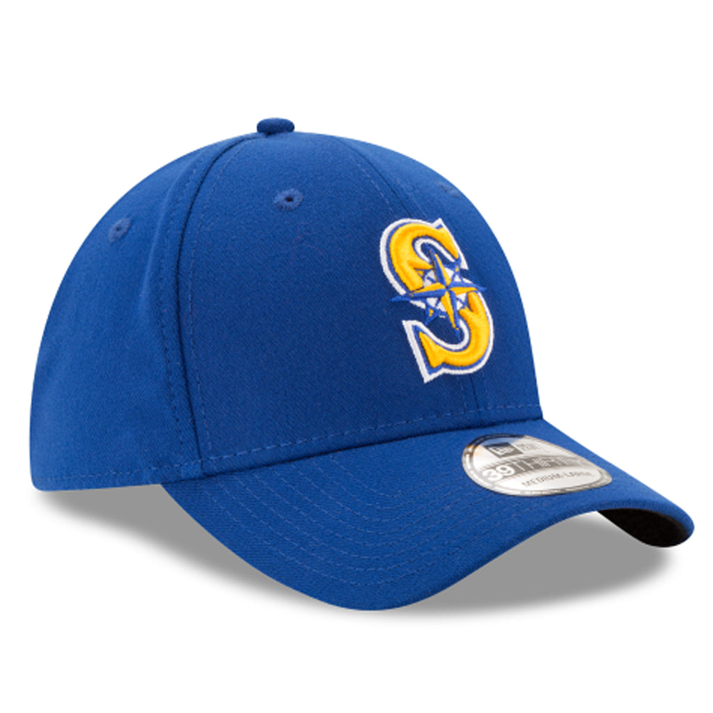 [11157713] Mens New Era MLB 39Thirty Flex Fit Cap - Seattle Mariners