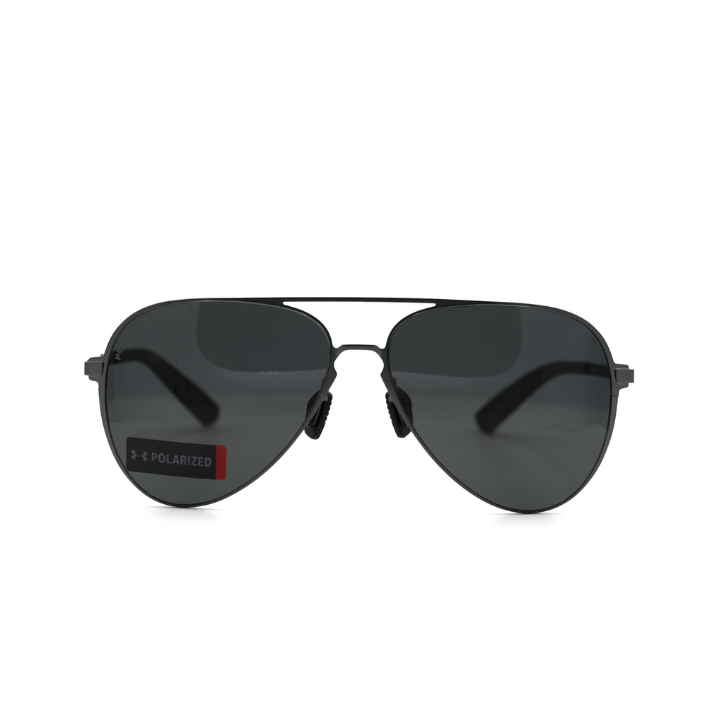 [8640136-310108] Under Armour Litewire Aviator Polarized Sunglasses