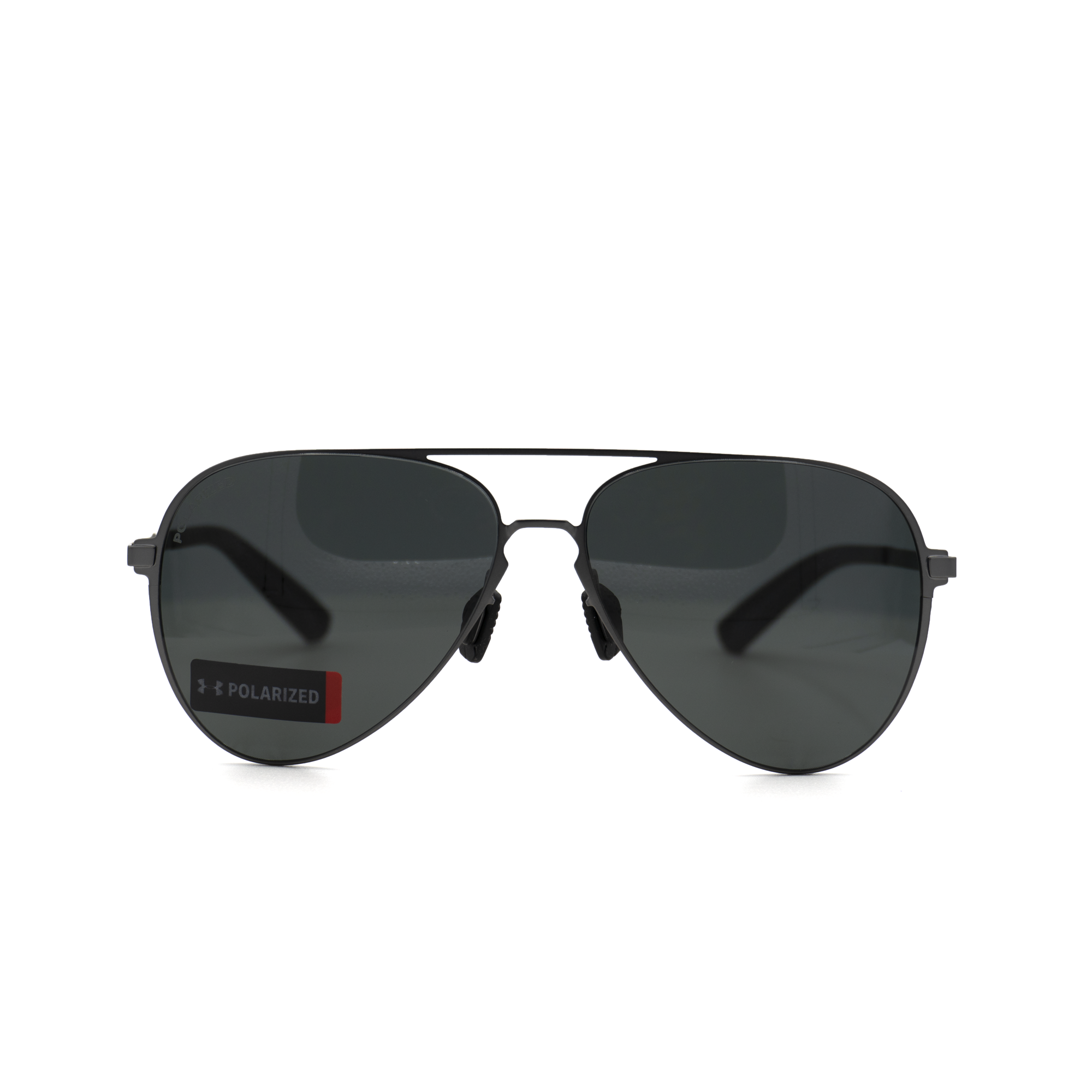 [8640136-310108] Under Armour Litewire Aviator Polarized Sunglasses