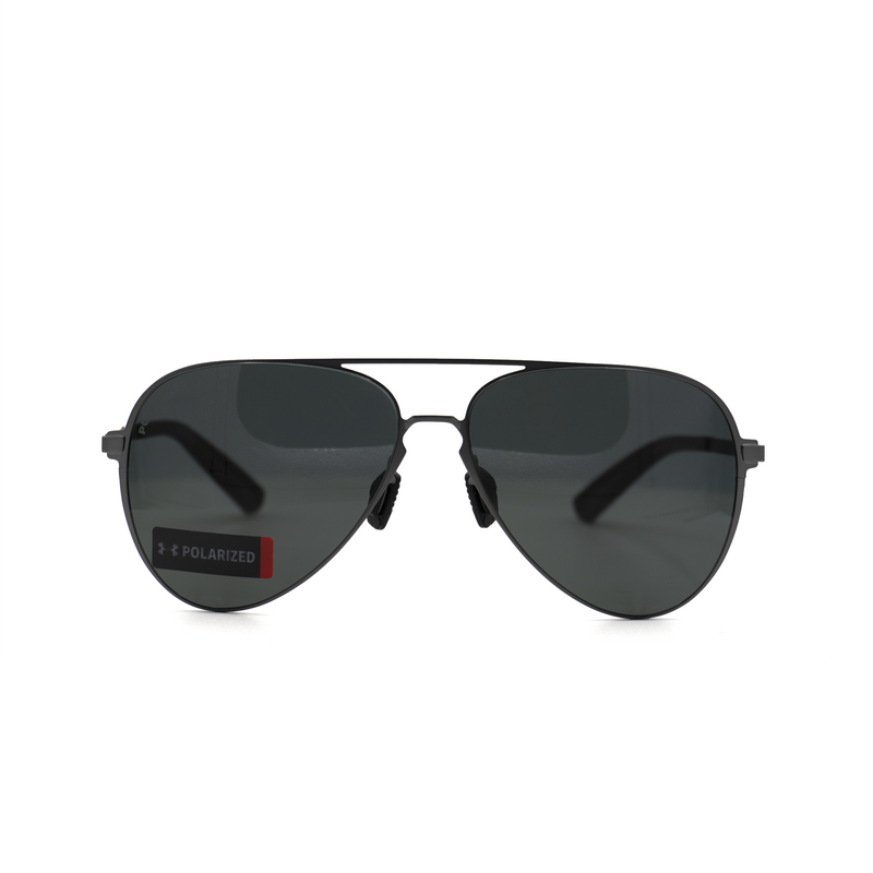 [8640136-310108] Under Armour Litewire Aviator Polarized Sunglasses