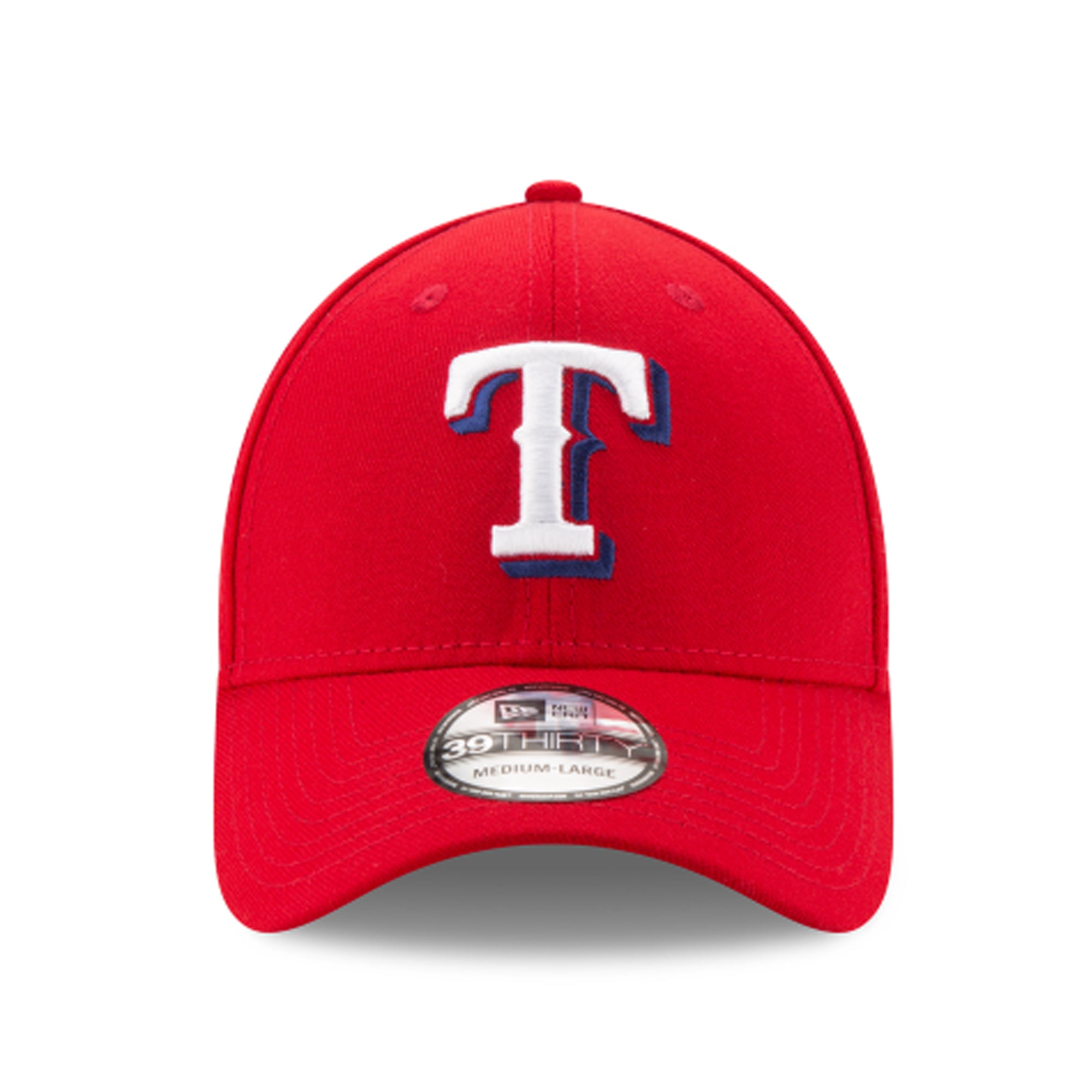 [11170759] Mens New Era MLB 39Thirty Flex Fit Cap - Texas Rangers