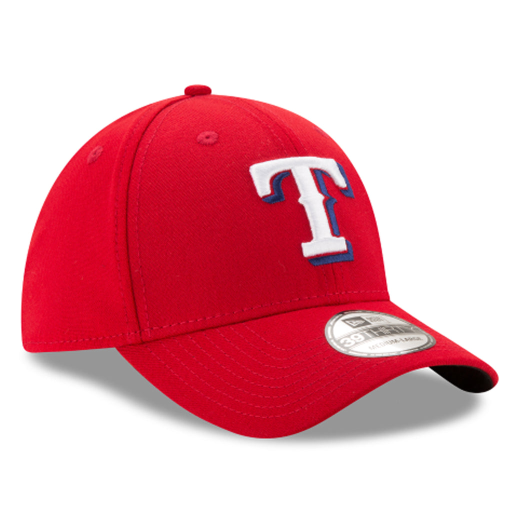 [11170759] Mens New Era MLB 39Thirty Flex Fit Cap - Texas Rangers