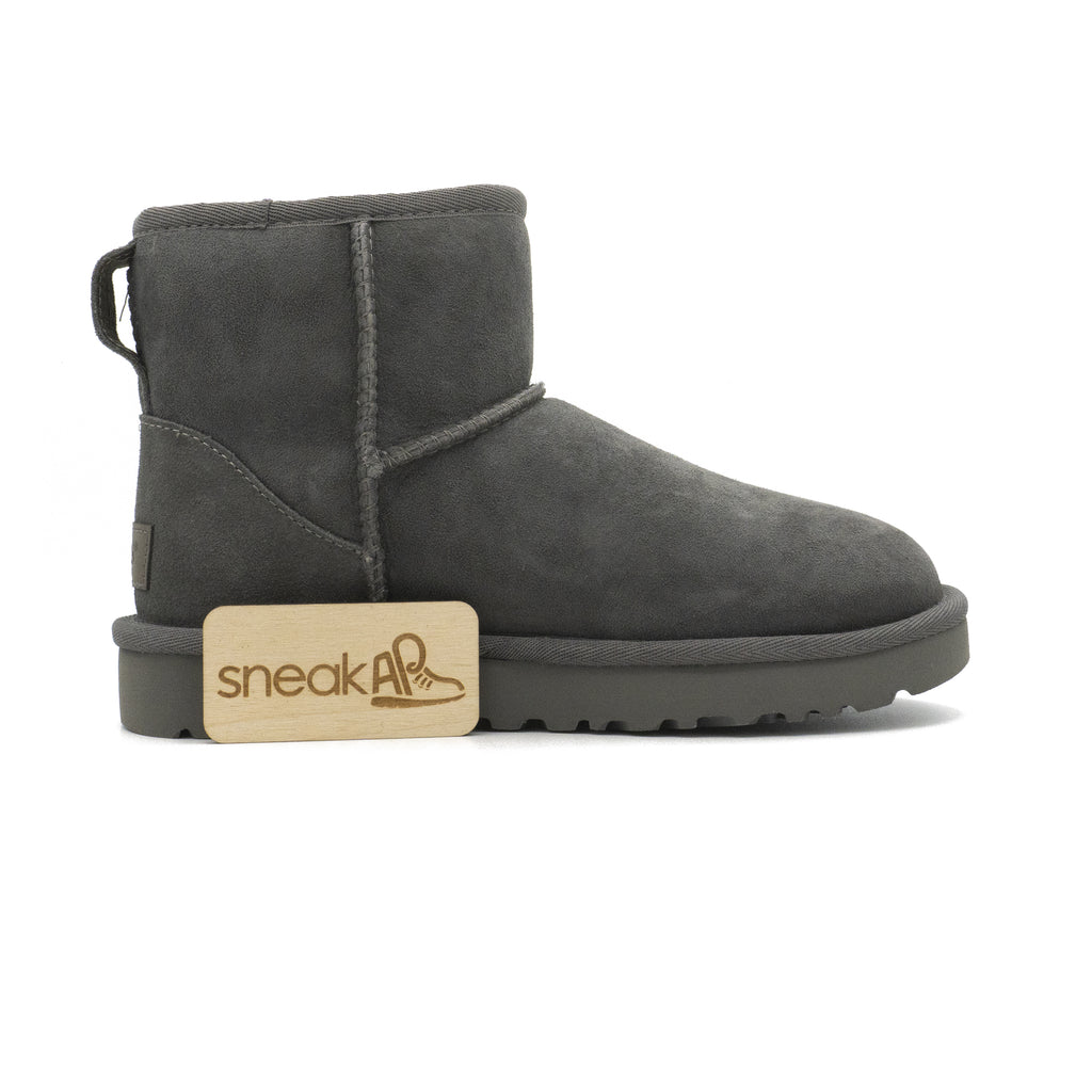 [1016222-GREY] Womens UGG Classic Mini II Boot - Grey