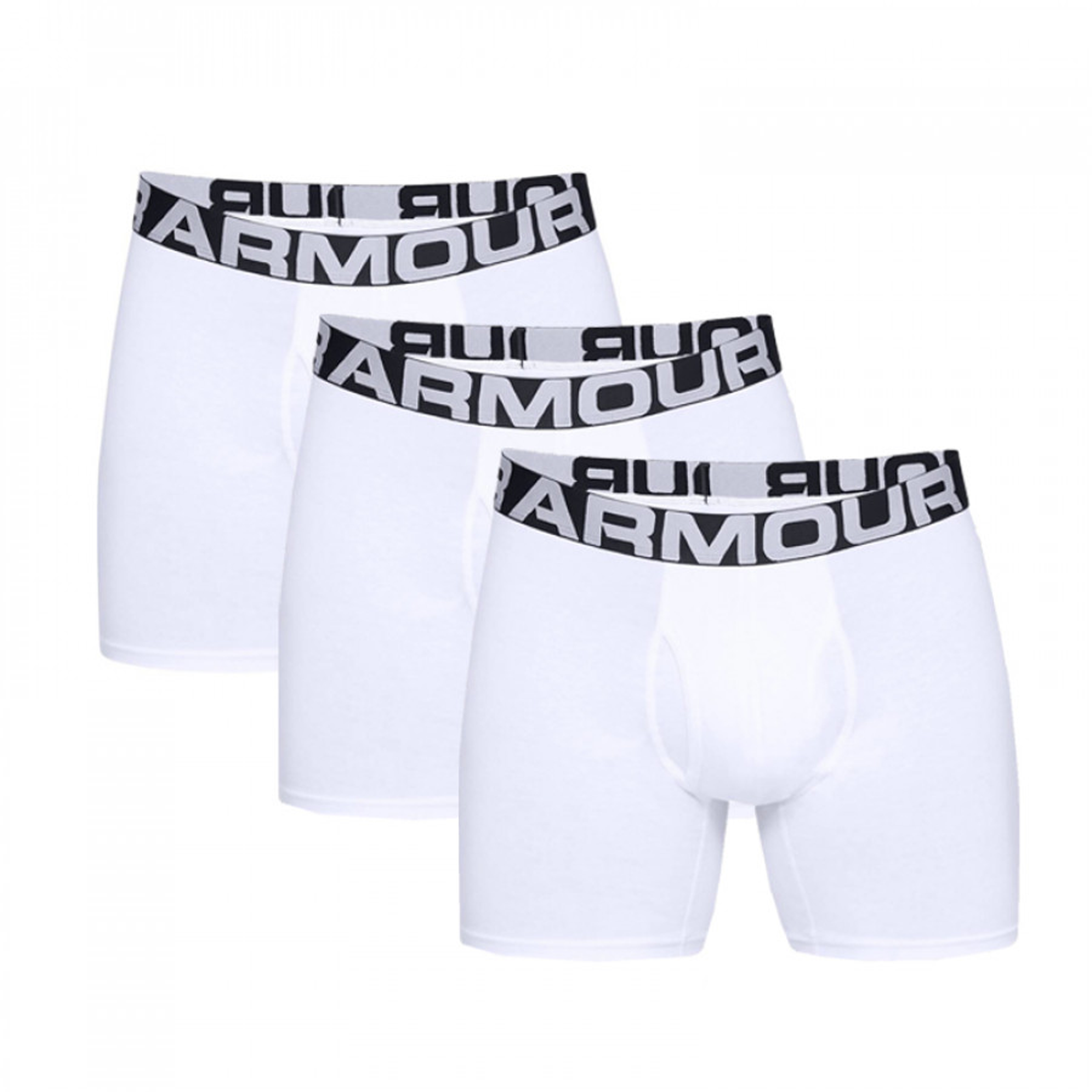 [1327426-100] Mens Under Armour Charged Cotton 6in 3 Pack