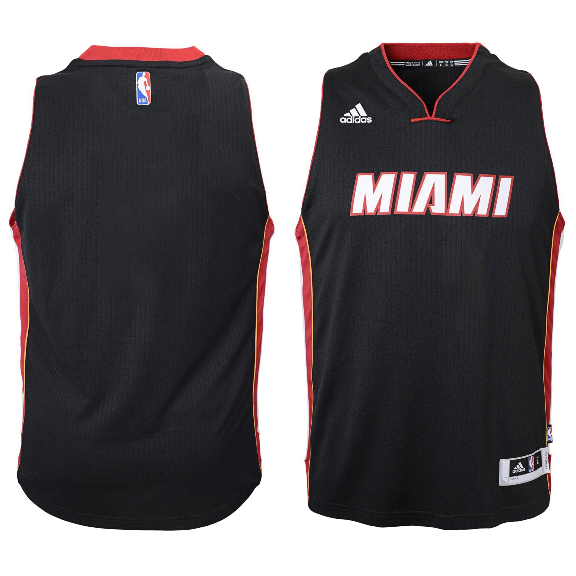 [H82332] Mens Adidas Miami Heat Swingman Jersey