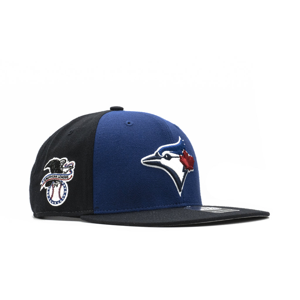 Mens 47 Brand Toronto Blue Jays Sure Shot Snapback - Royal Blue/Navy Blue