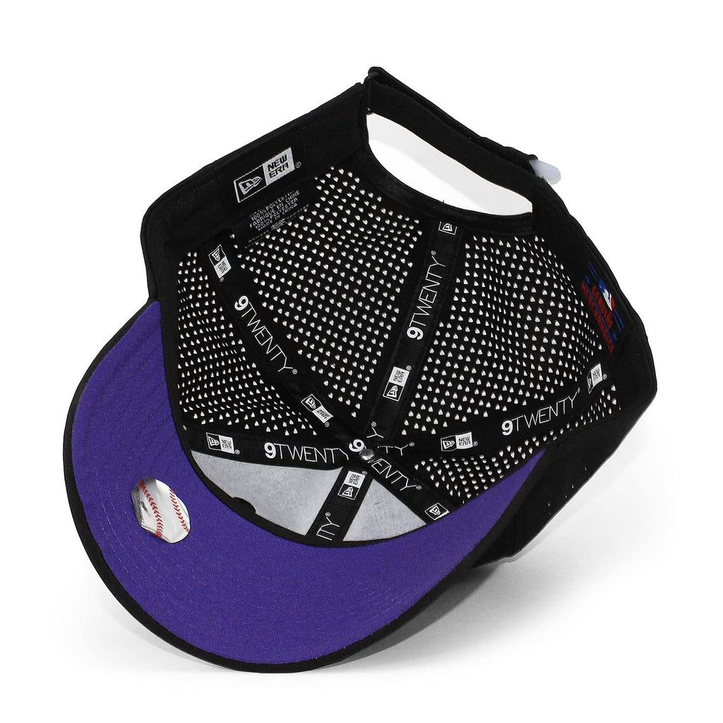 [11591258] Mens New Era MLB Colorado Rockies Perforated 9Twenty Adjustable