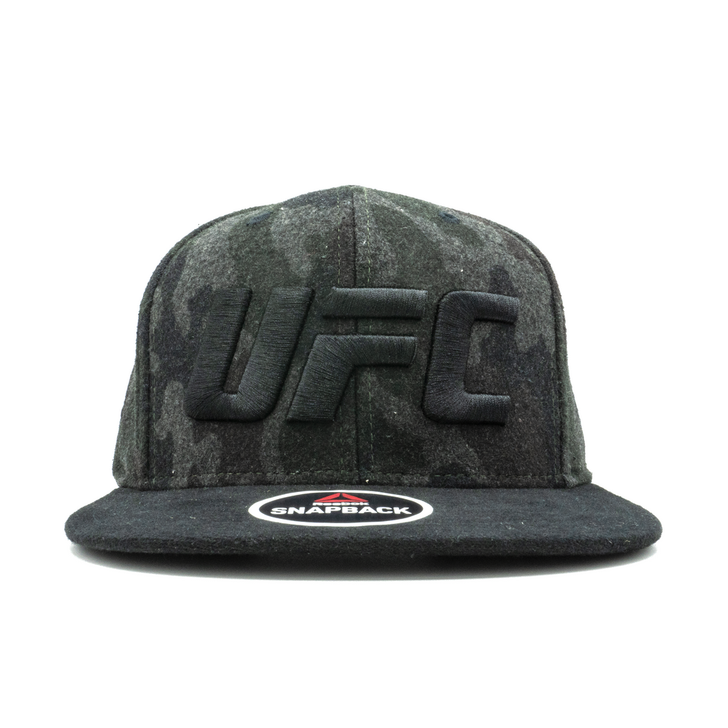 [130VZ-FAS-UUFC] Mens Reebok UFC Camo Wool Snapback Hat