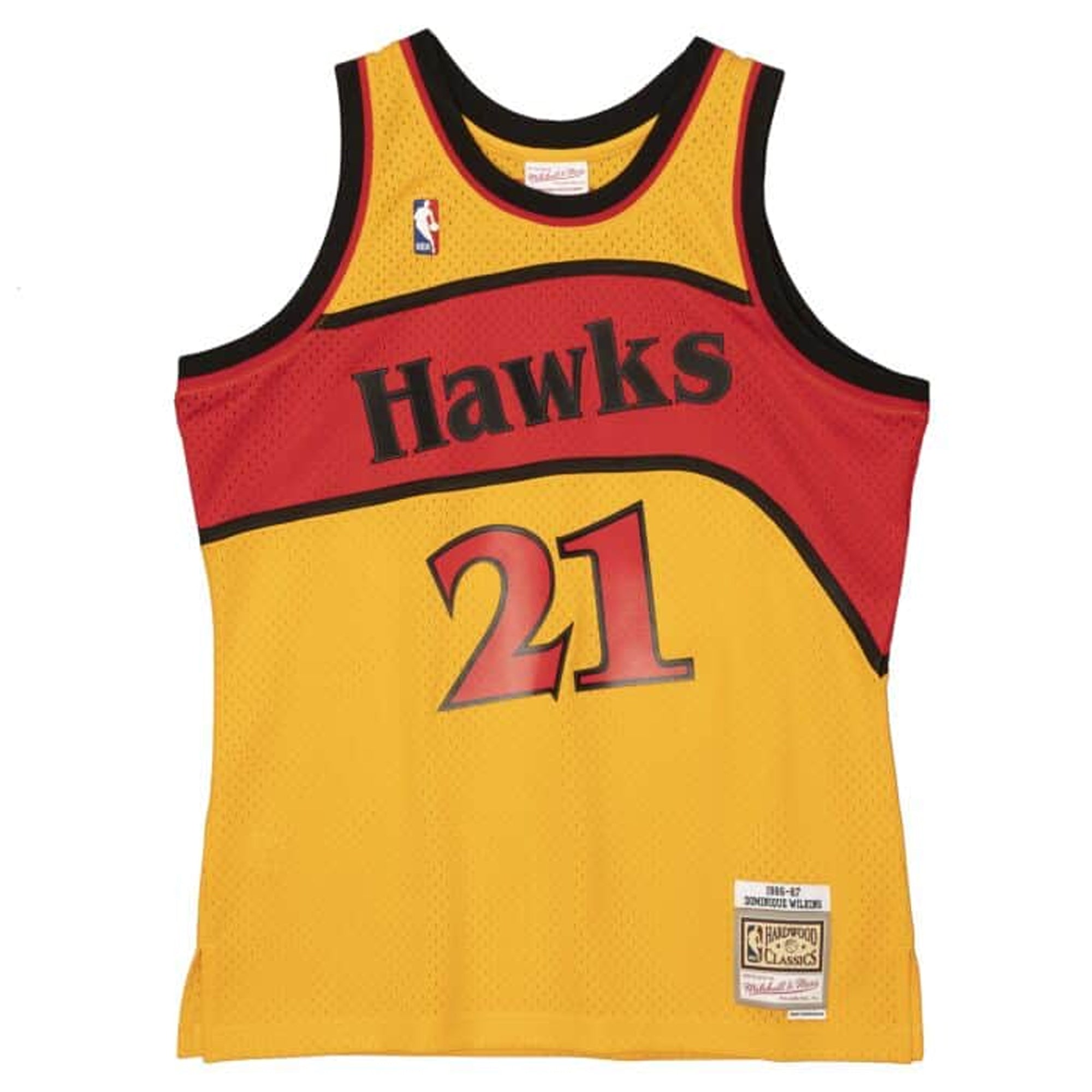 Mens Mitchell & Ness NBA RELOAD SWINGMAN JERSEY - HAWKS 1986 DOMINIQUE WILKINS