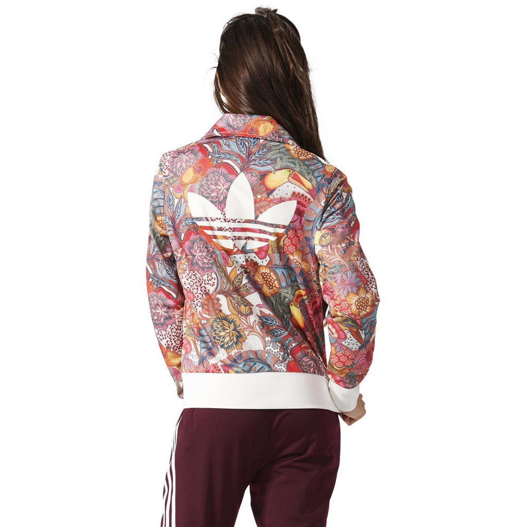 [BJ8408] Womens Adidas Fugiprabali Floral Track Jacket