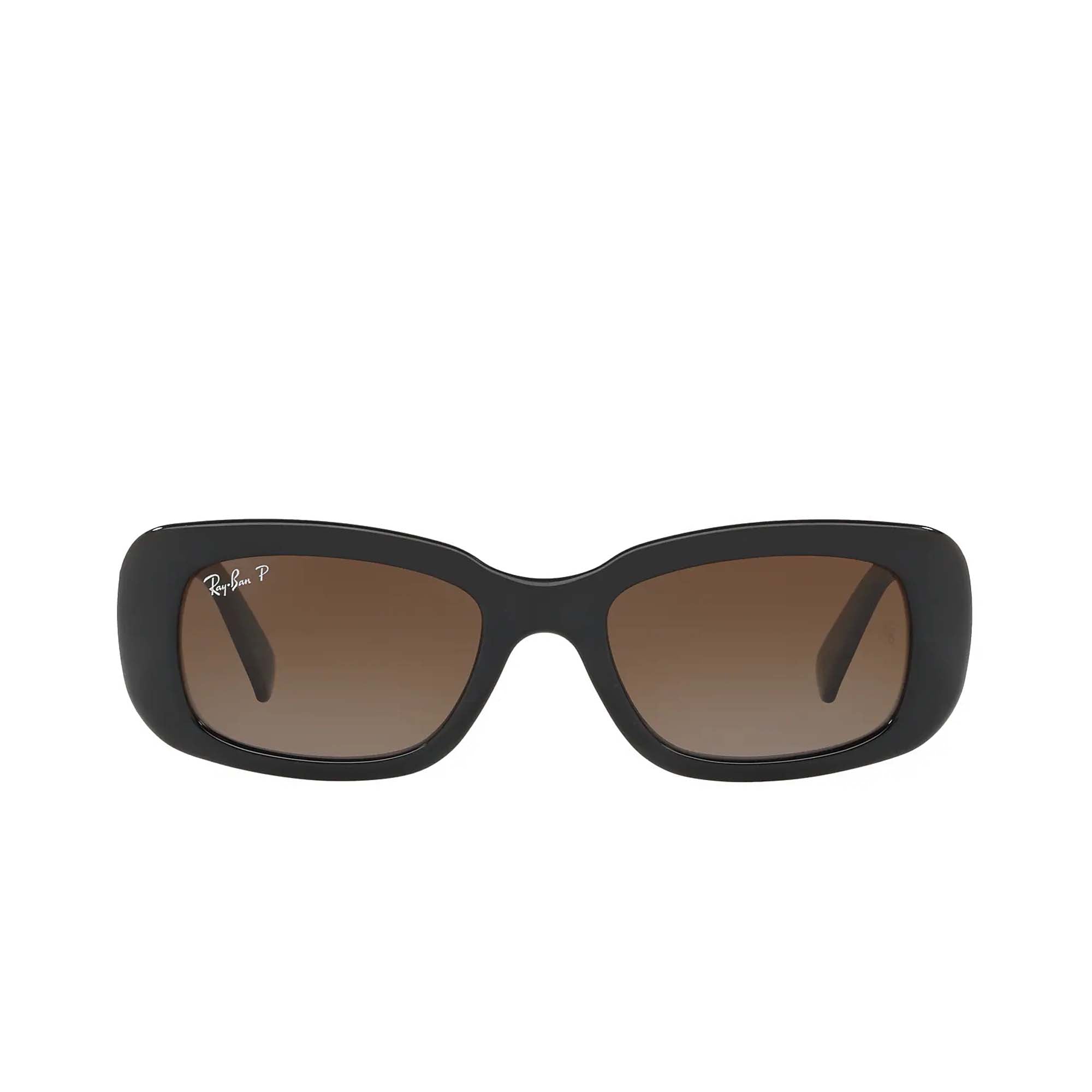 [RB4122-601/T5_50] Womens Ray-Ban Rectangle Polarized Sunglasses
