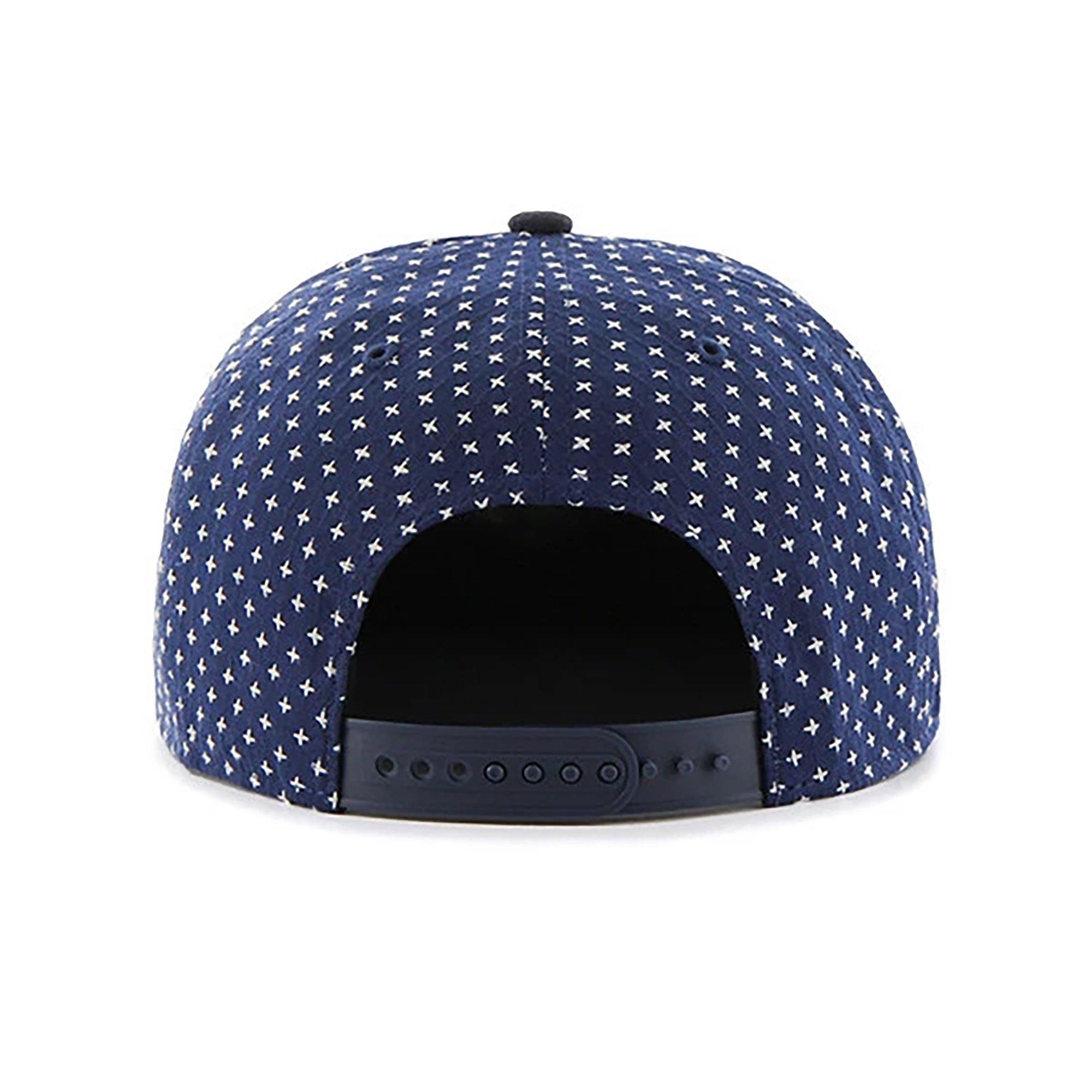 Mens 47 Brand Atlanta Braves Captain Snapback - Navy - sneakAR