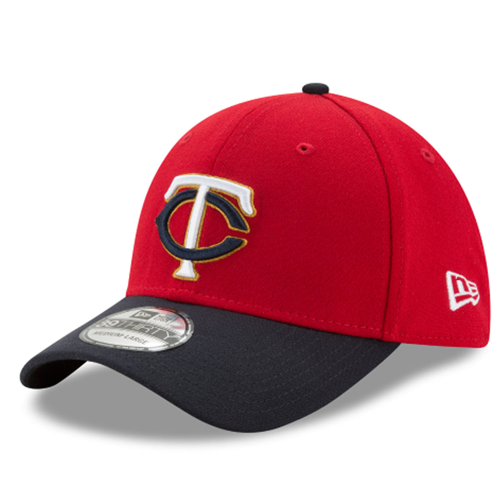 [11273070] Mens New Era MLB 39Thirty Flex Fit Cap - Minnesota Twins